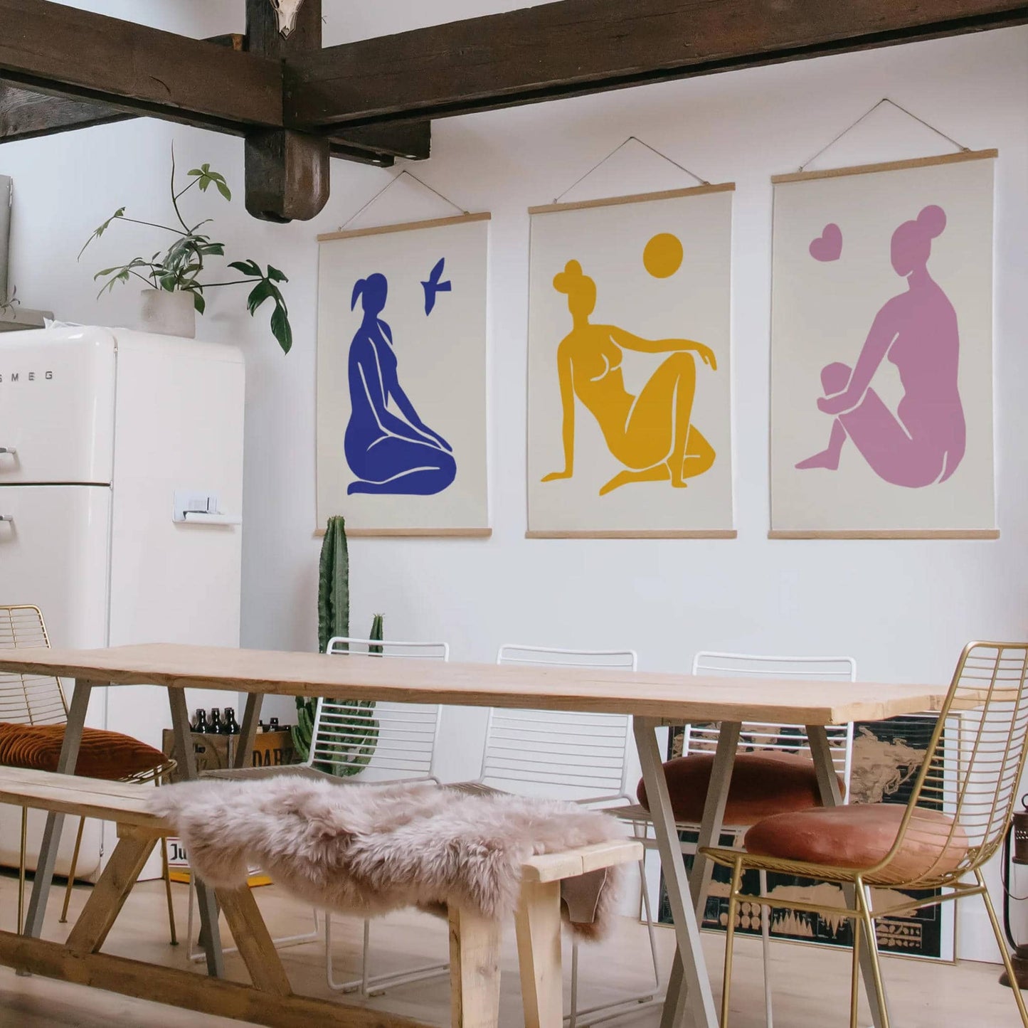 Set of 3 Girls Posters - HypeSheriff