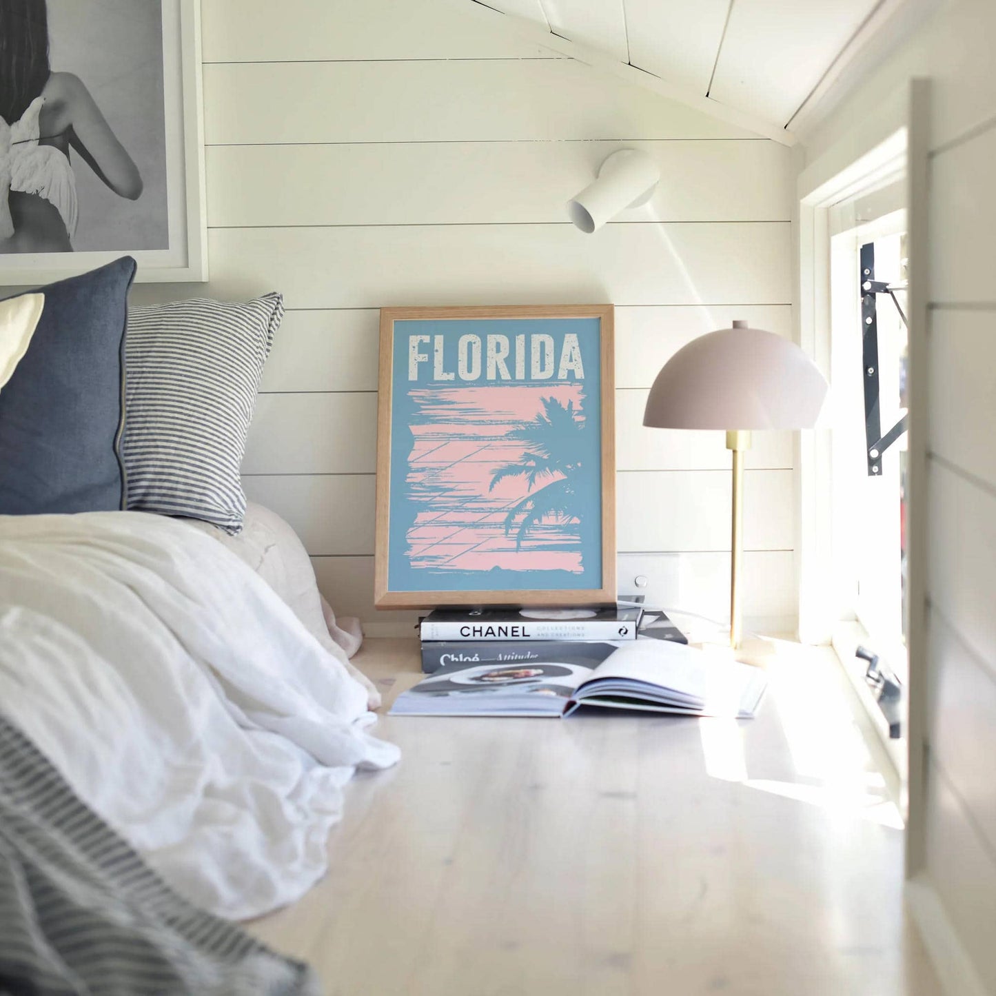 Florida Blue Travel Poster - HypeSheriff
