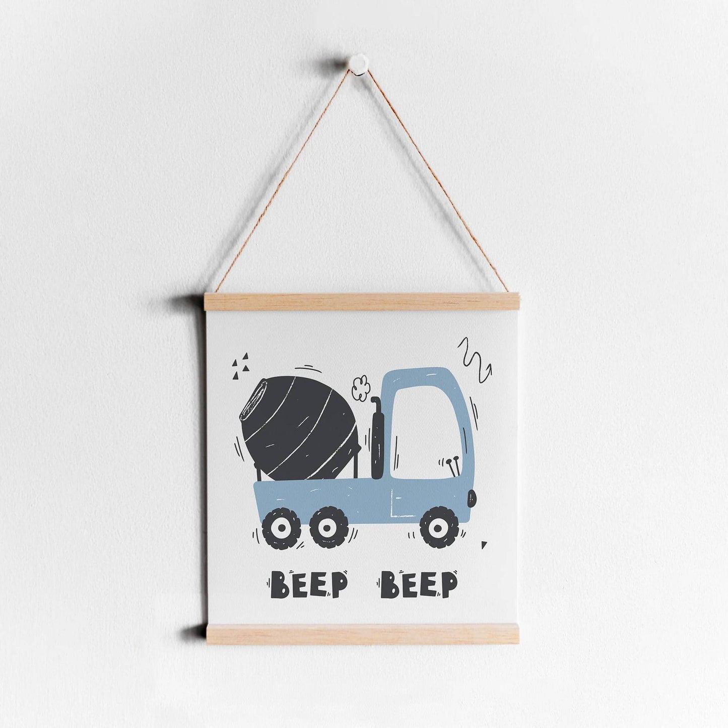 Beep Beep, Car Print - HypeSheriff