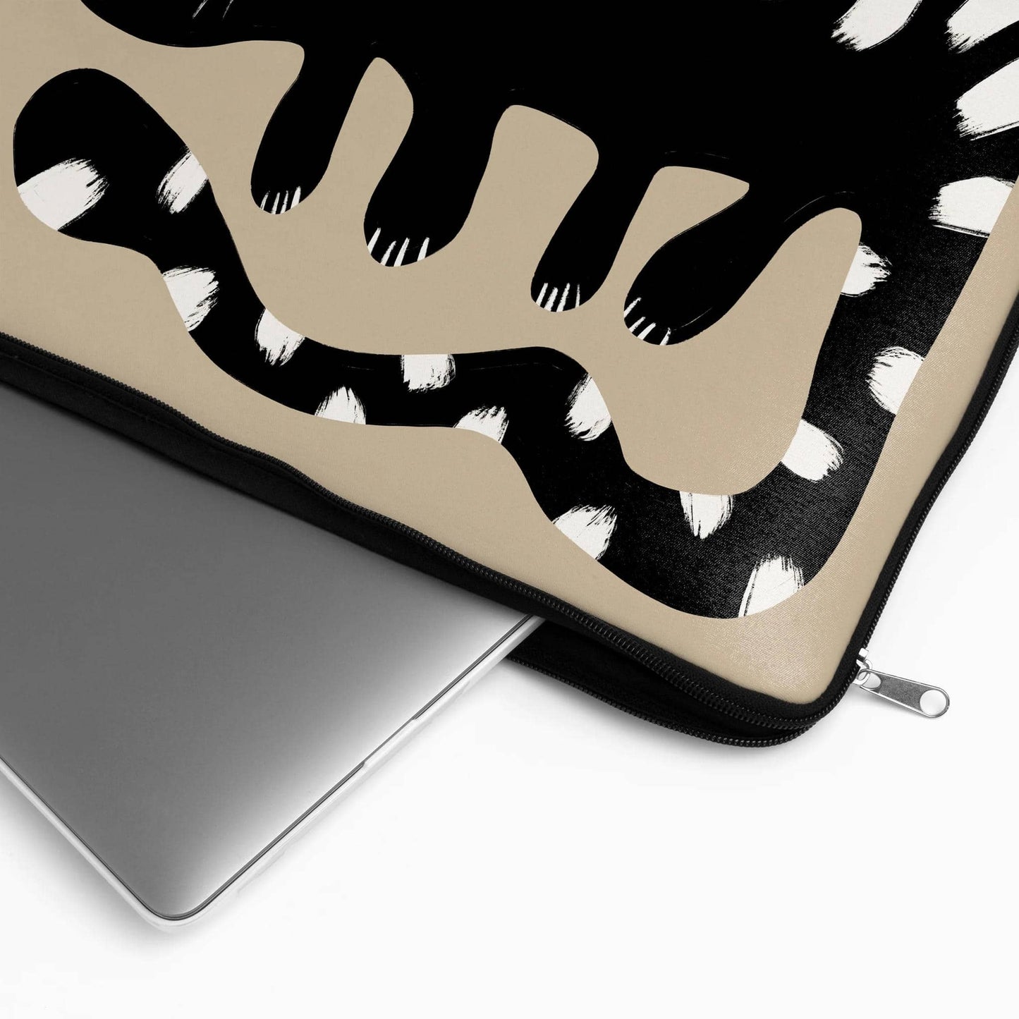 Black Big Cat - Laptop Sleeve - HypeSheriff