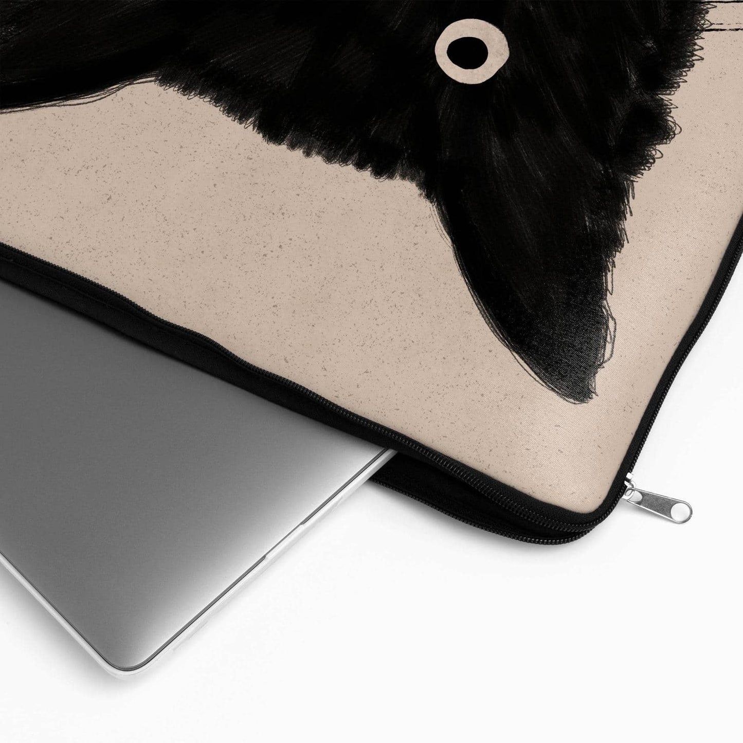 Funny Black Cat MacBook Sleeve - HypeSheriff