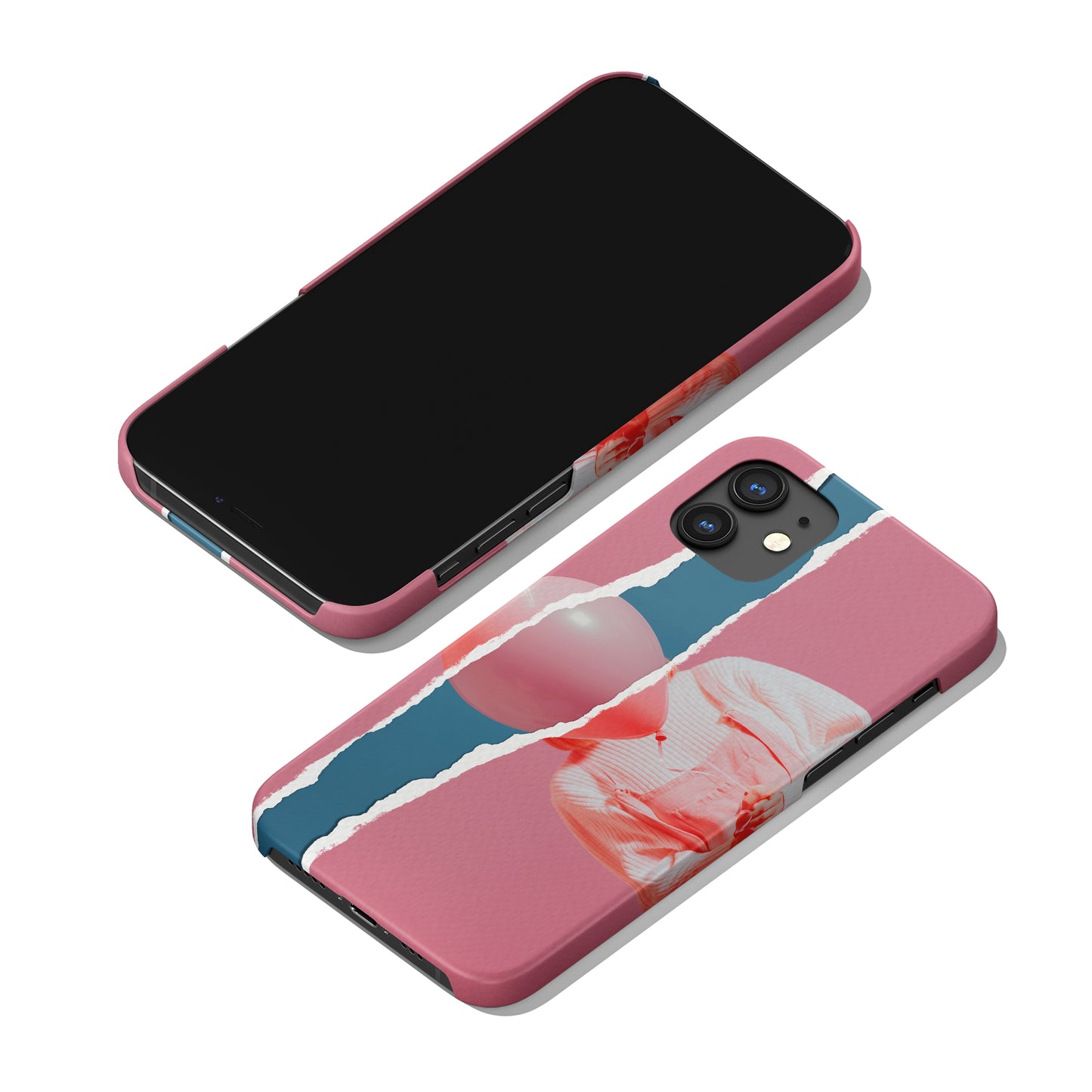 Bubble Gum Collage iPhone Case - HypeSheriff