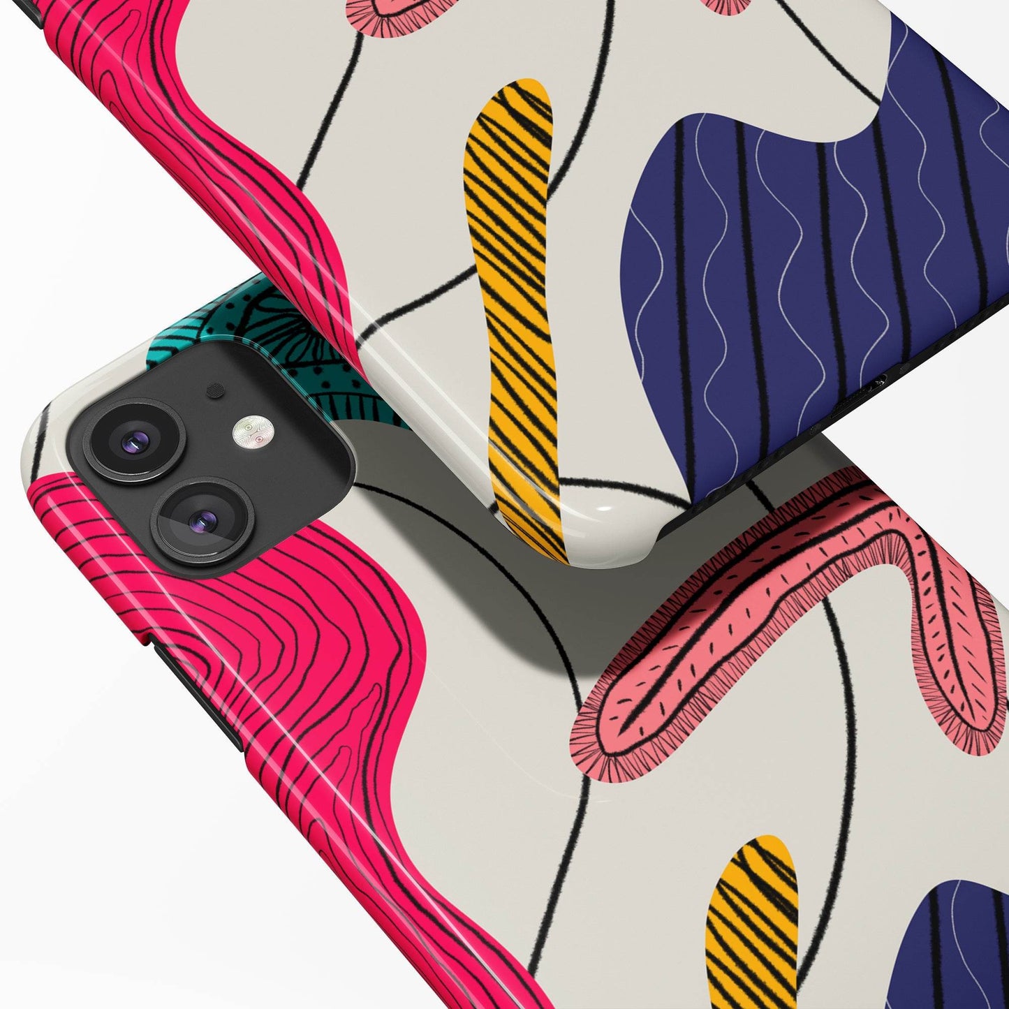 iPhone Case with a drawing - HypeSheriff