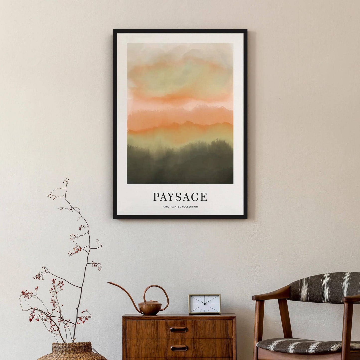 Paysage No1 Hand Painted Collection Poster - HypeSheriff
