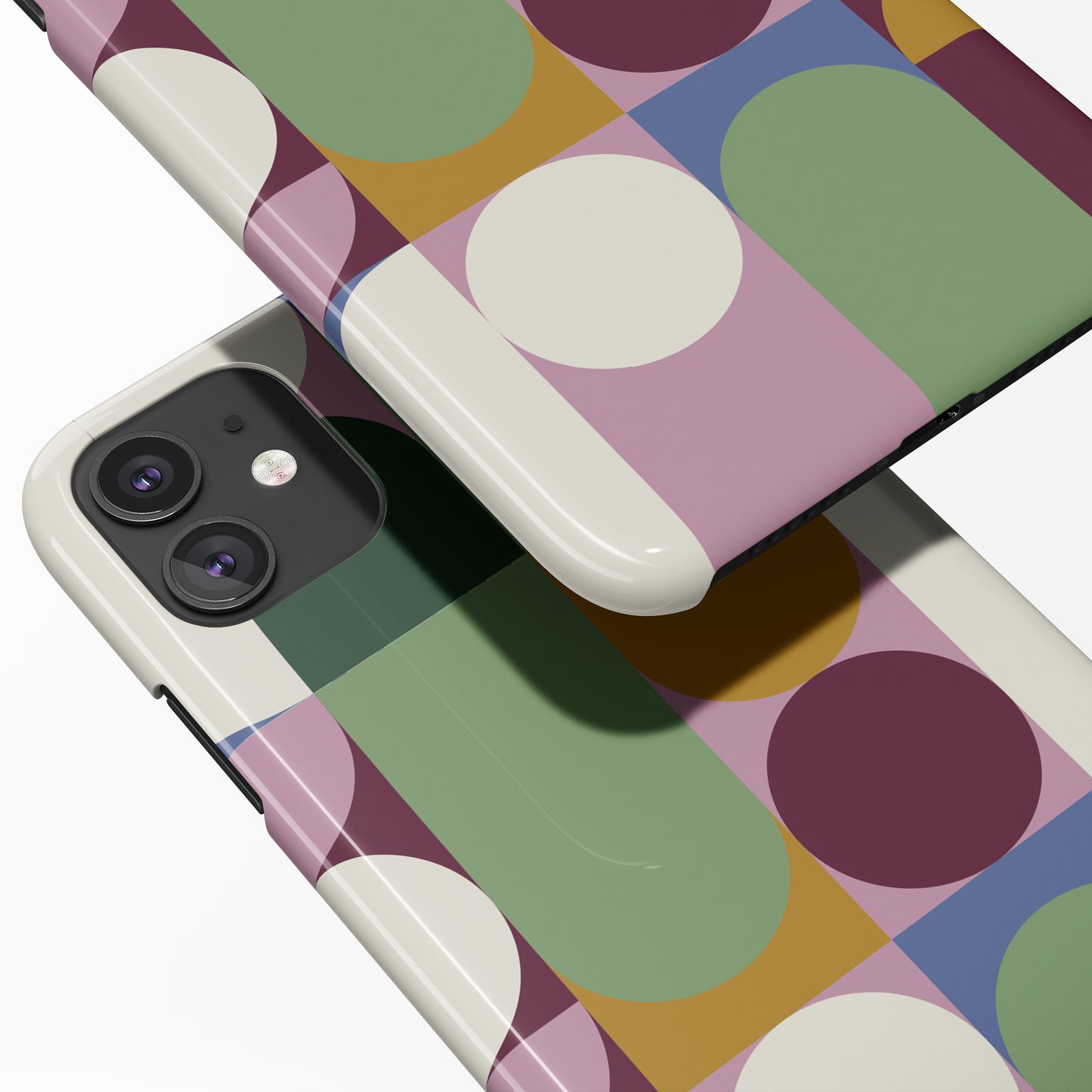 Retro Bauhaus iPhone Case - HypeSheriff