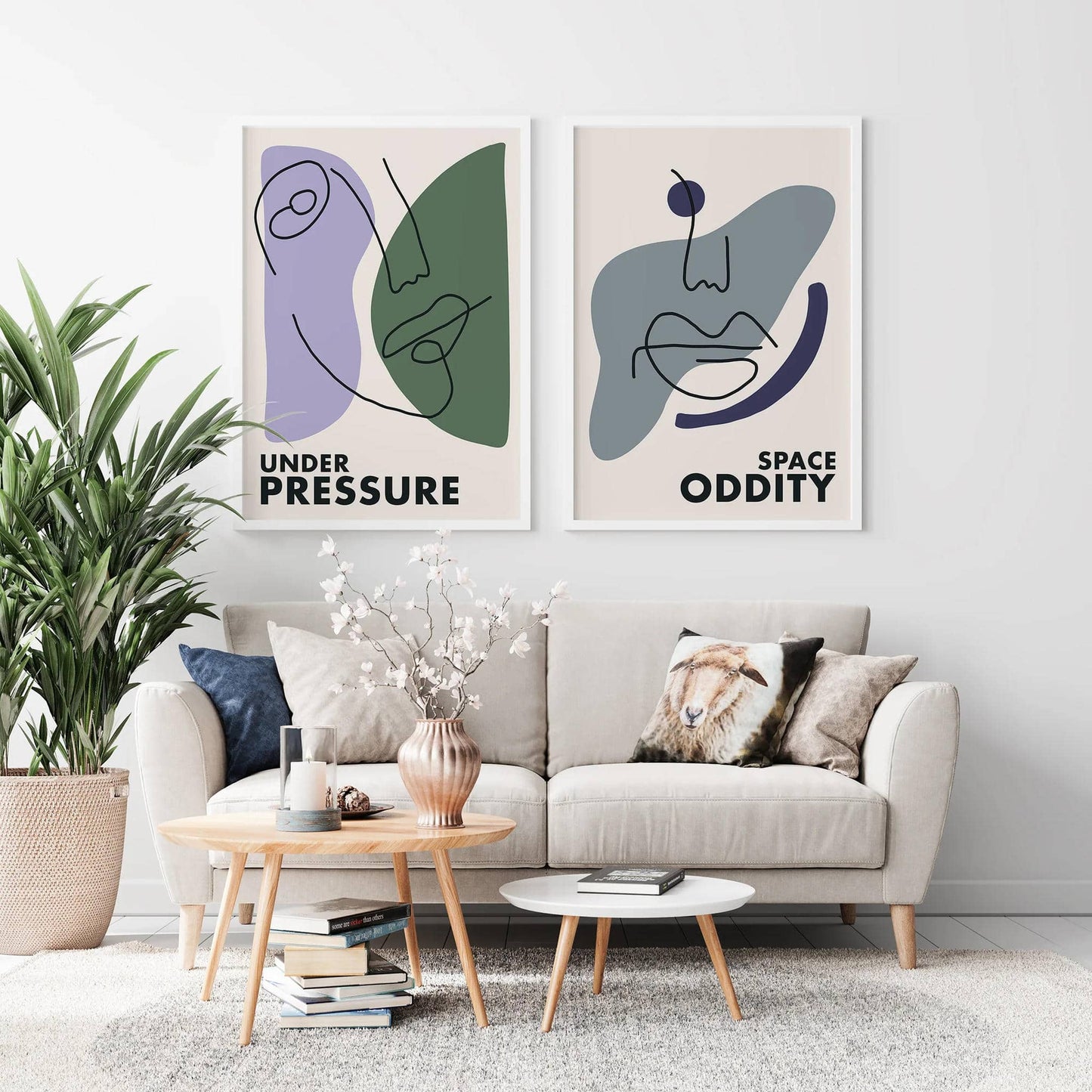 Set of 2 Music Vibes Prints - HypeSheriff