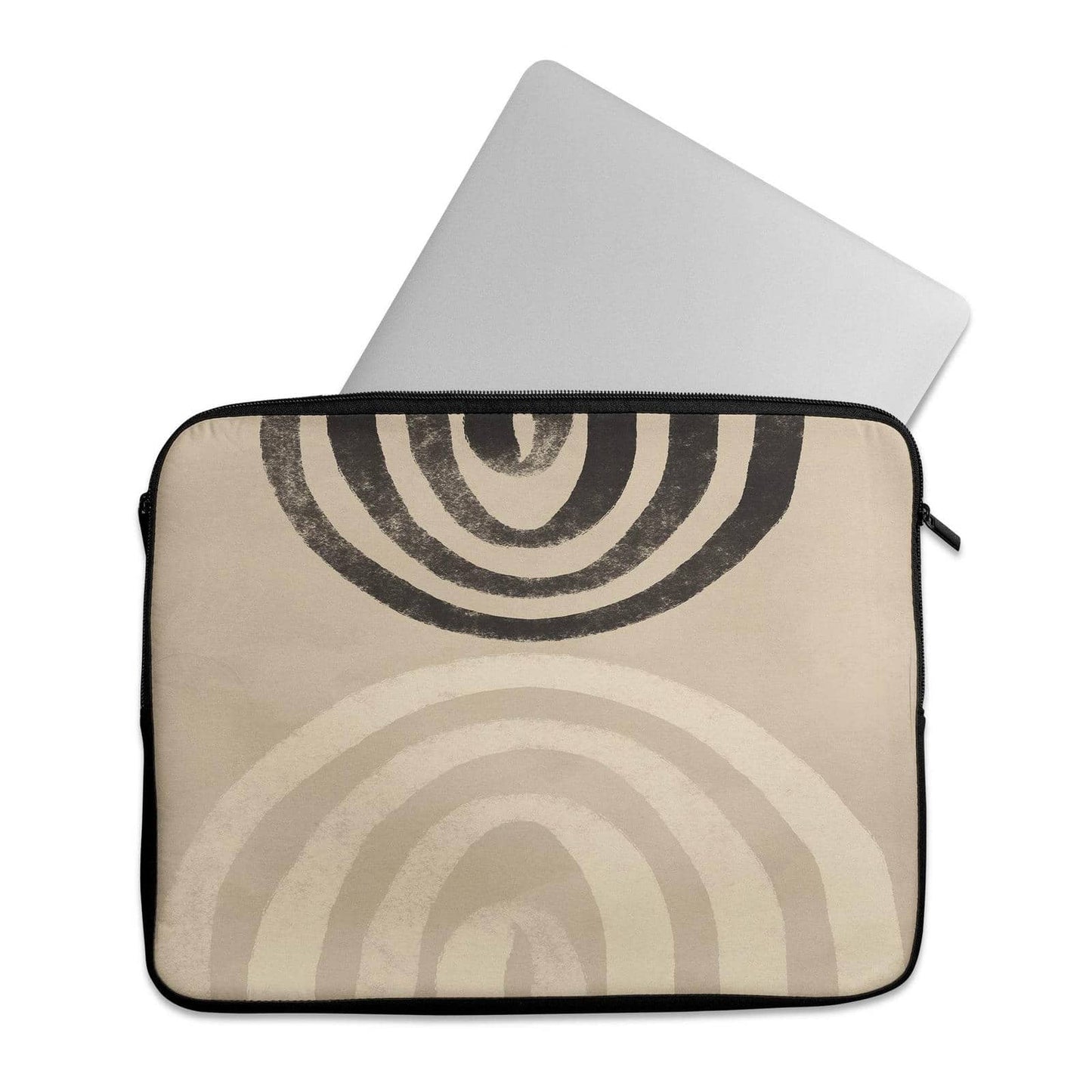 Beige Neutral Arches MacBook Sleeve - HypeSheriff