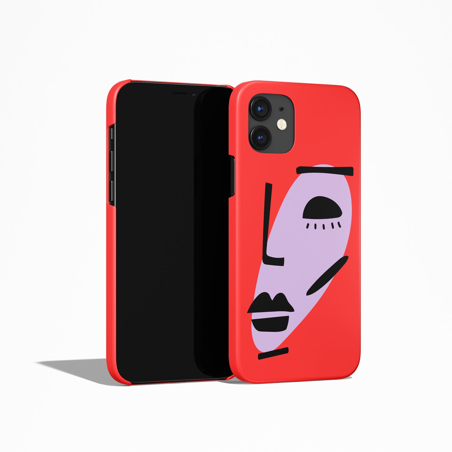 Woman Face Picasso iPhone Case - HypeSheriff
