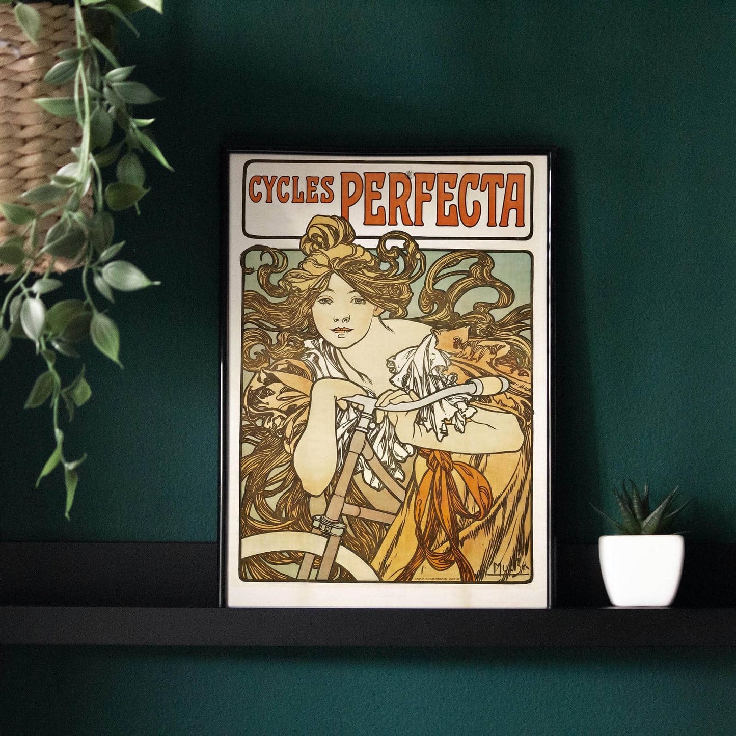 Alphonse Mucha Woman Poster - HypeSheriff