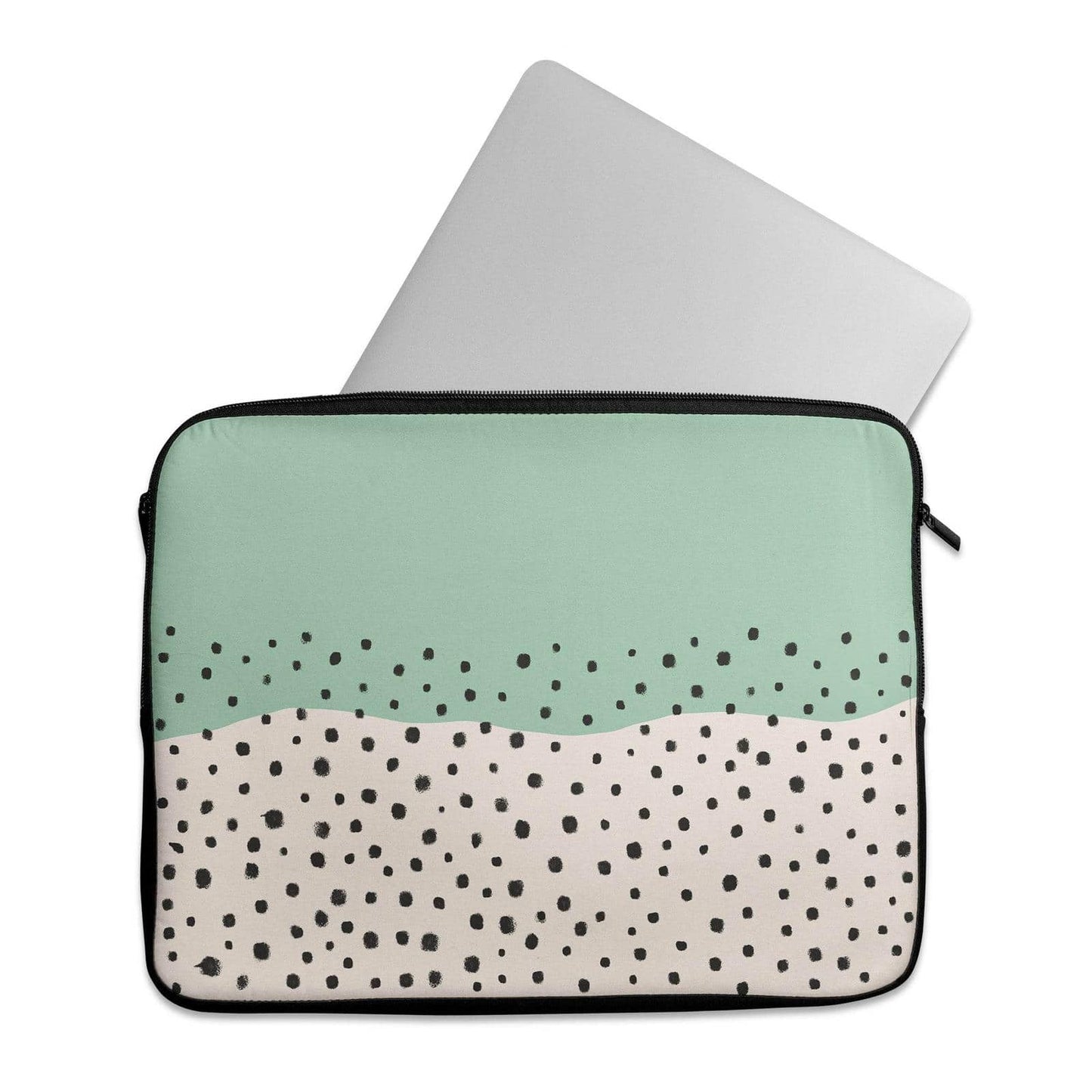 Mid Century Modern Mint MacBook Sleeve - HypeSheriff