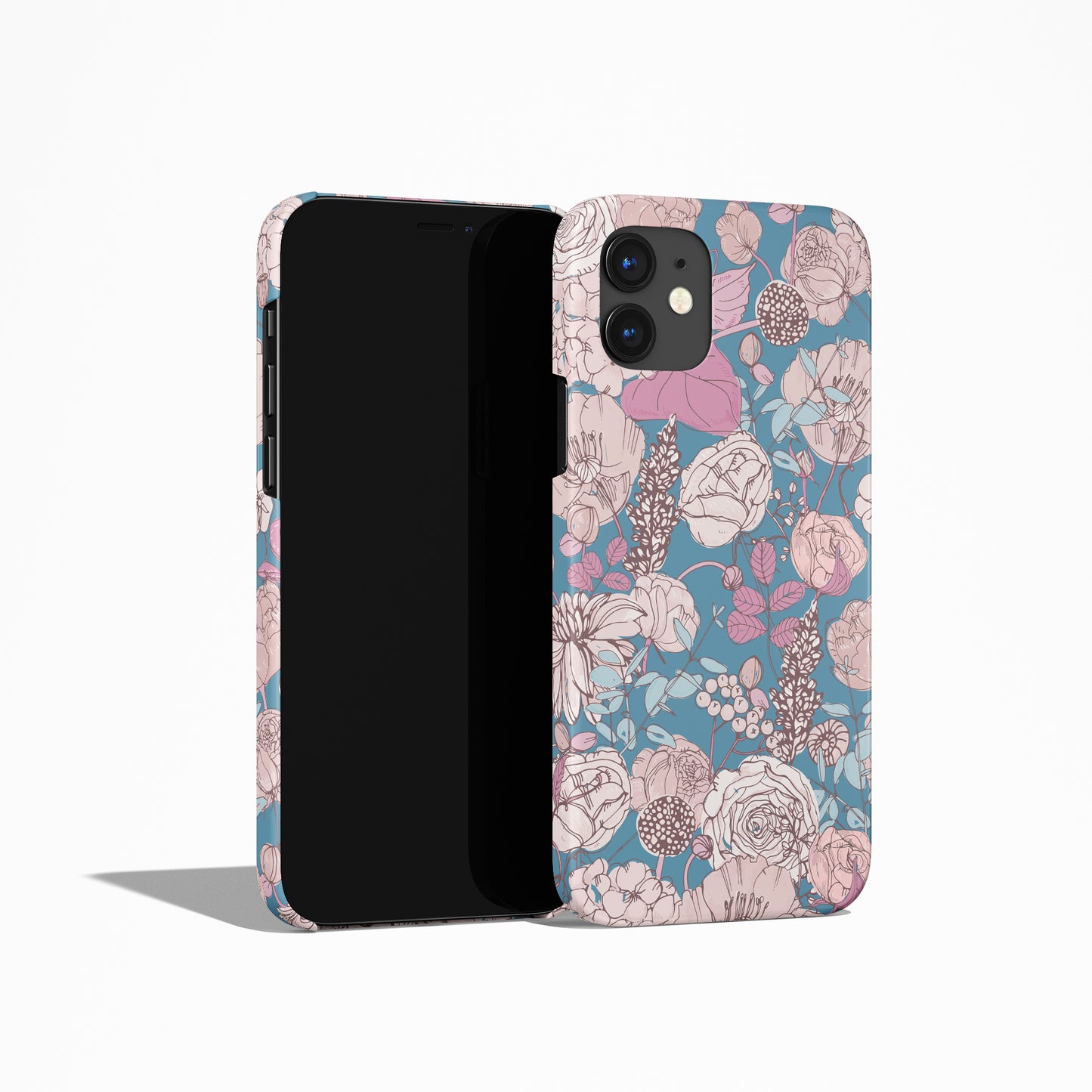 Feminin Pastel Floral iPhone Case - HypeSheriff