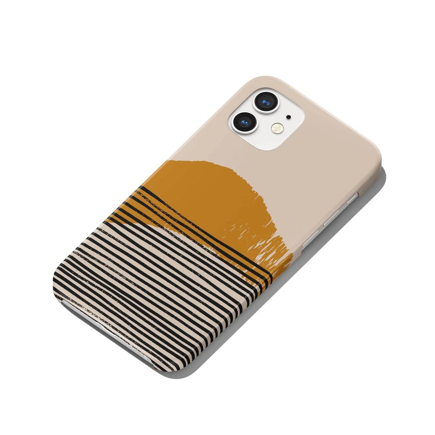 Modern Mountain Art iPhone Case - HypeSheriff