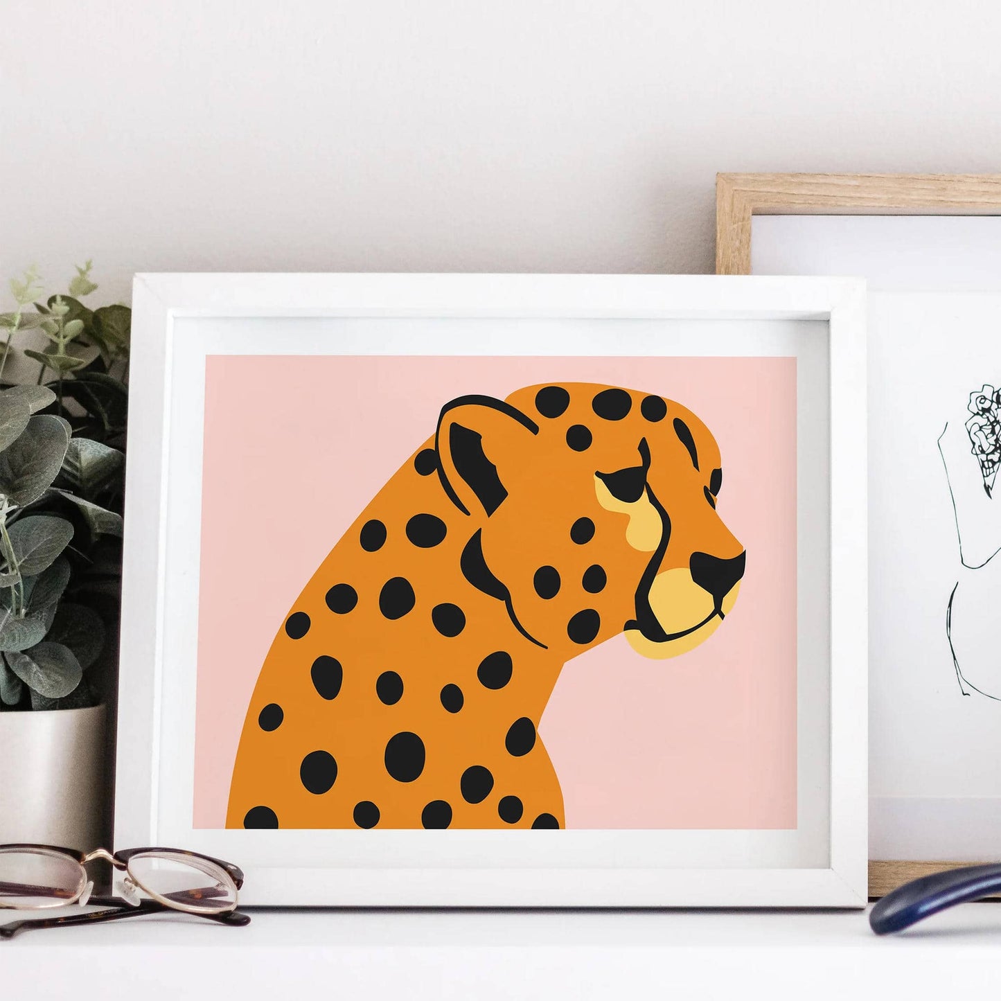 Cute Cheetah Poster - HypeSheriff