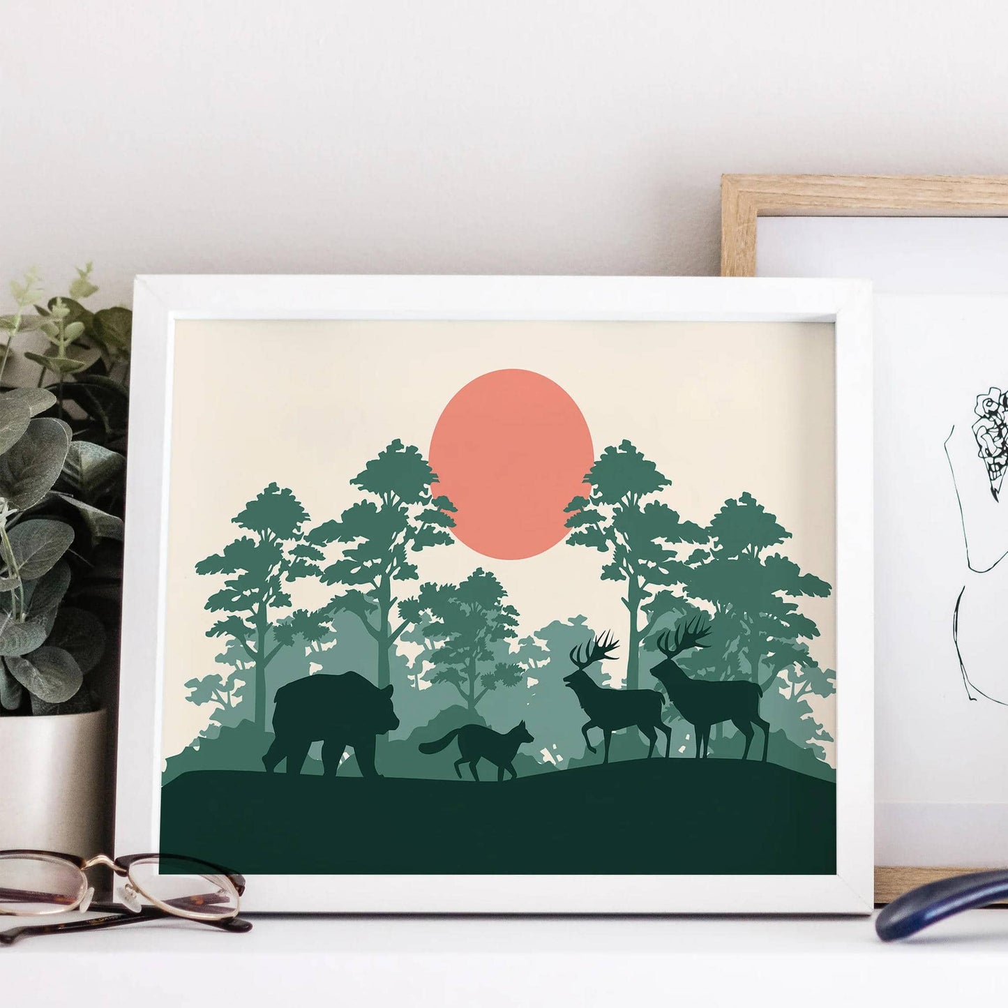 Magical Forest Print - HypeSheriff