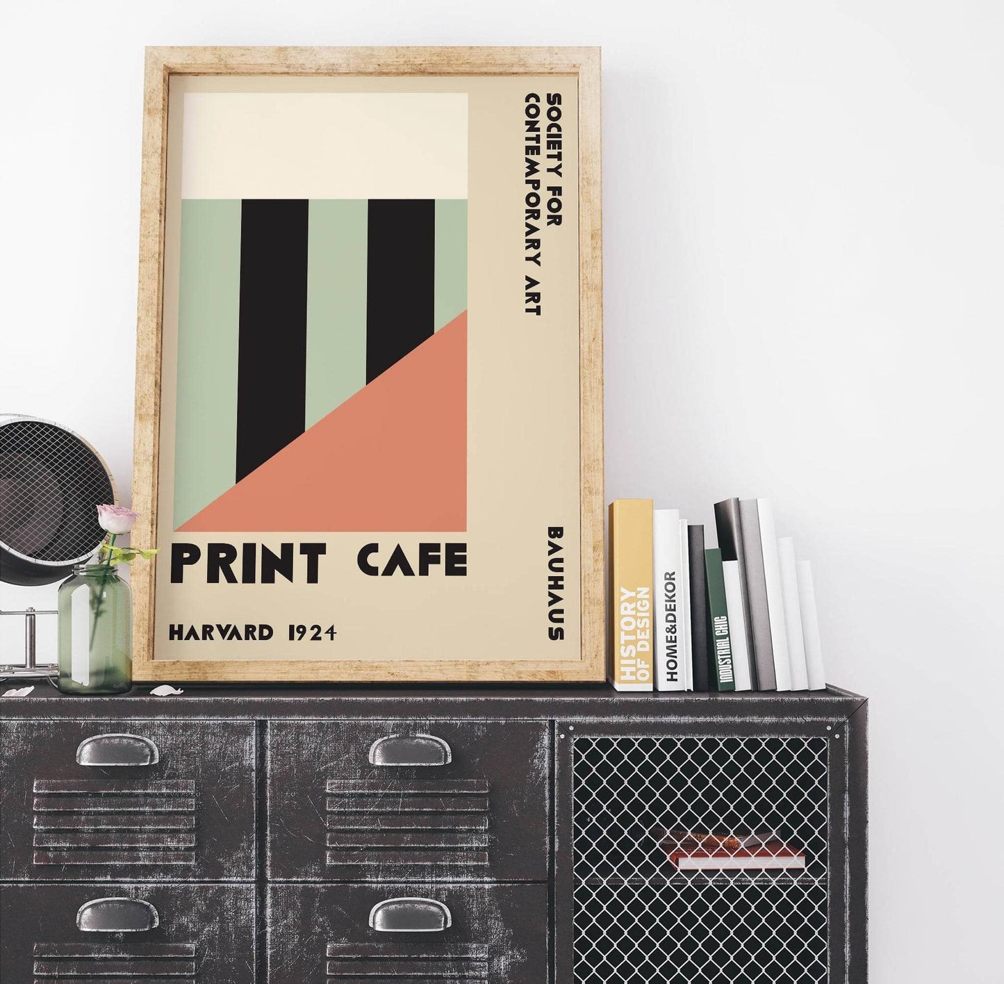 Retro Bauhaus Poster - HypeSheriff