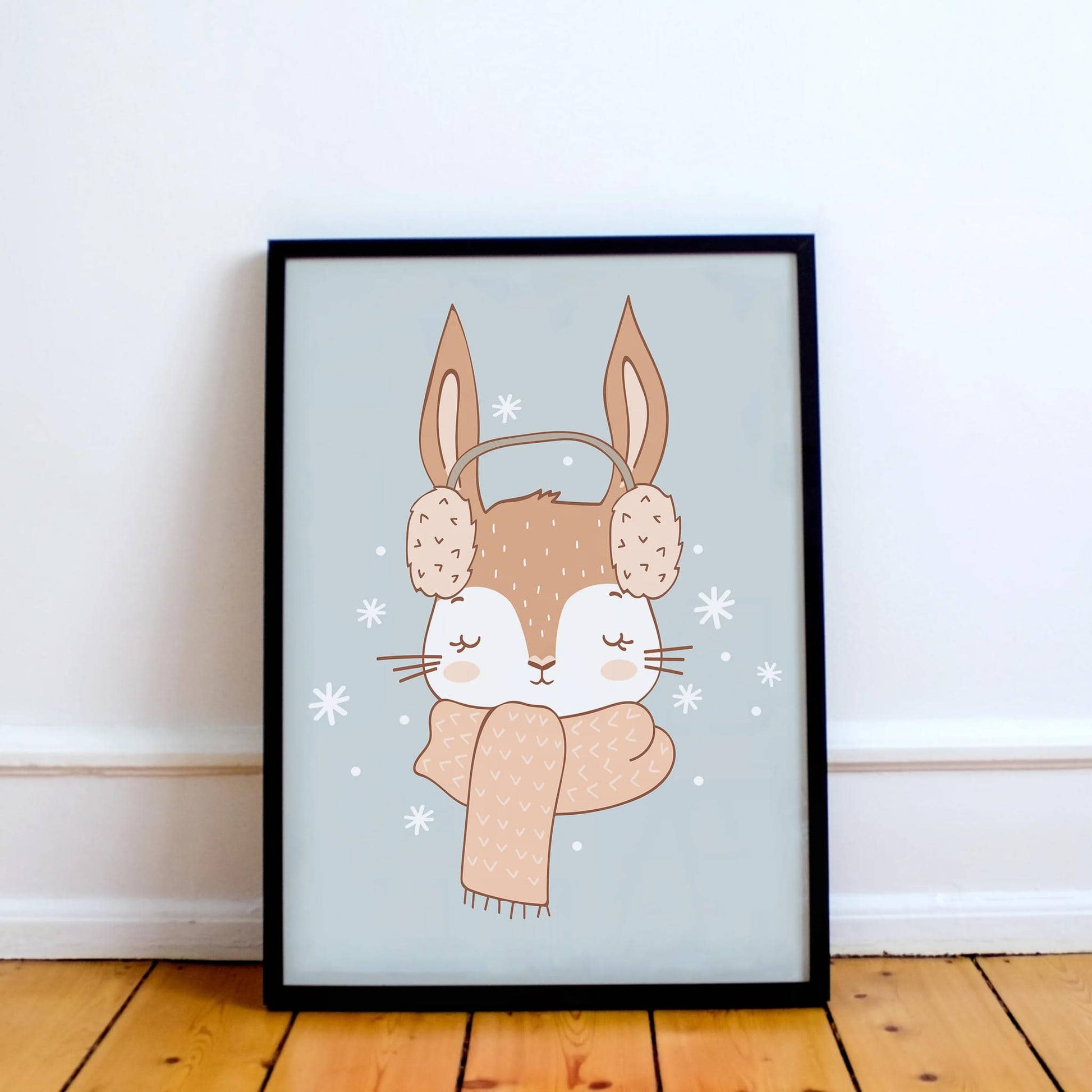 Cute Rabbit Poster - HypeSheriff