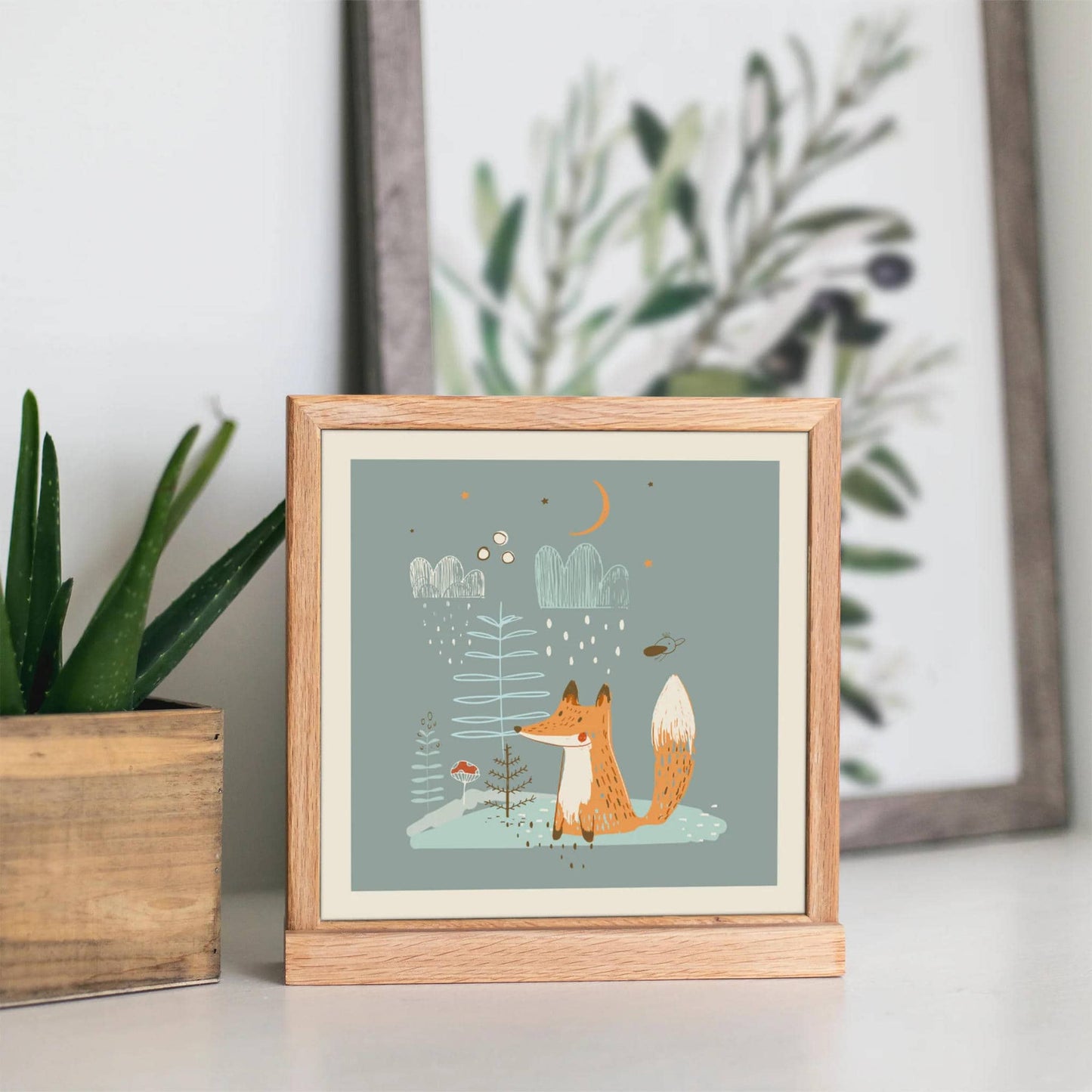 Forest Fox Print - HypeSheriff