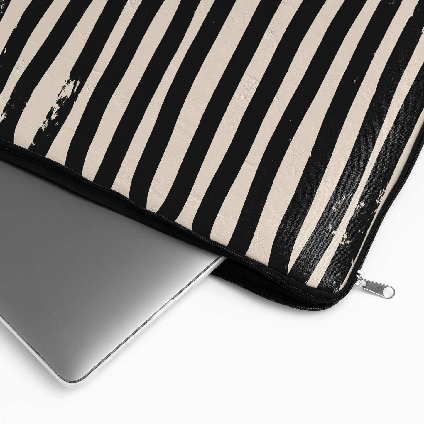 Painted Black Lines - Laptop Sleeve - HypeSheriff