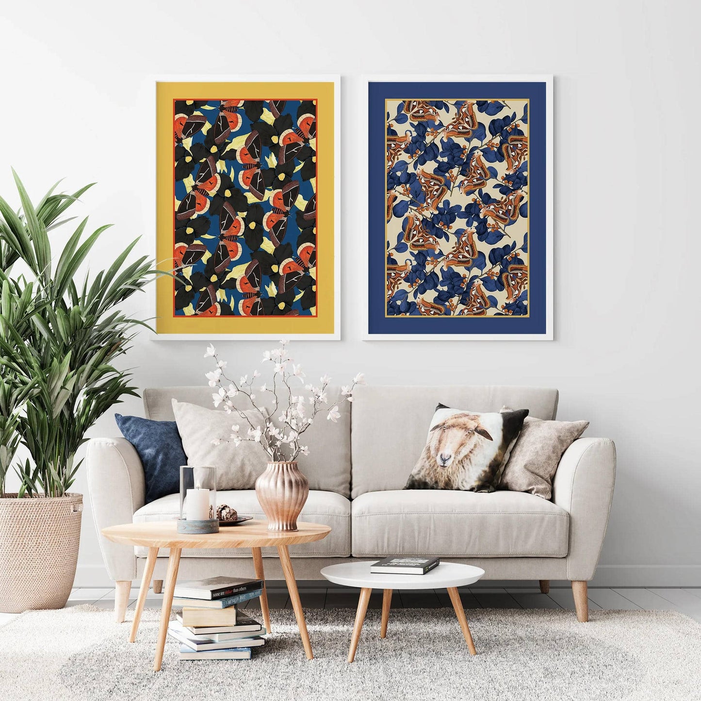 Set of 2 Boho Eclectic Prints - HypeSheriff