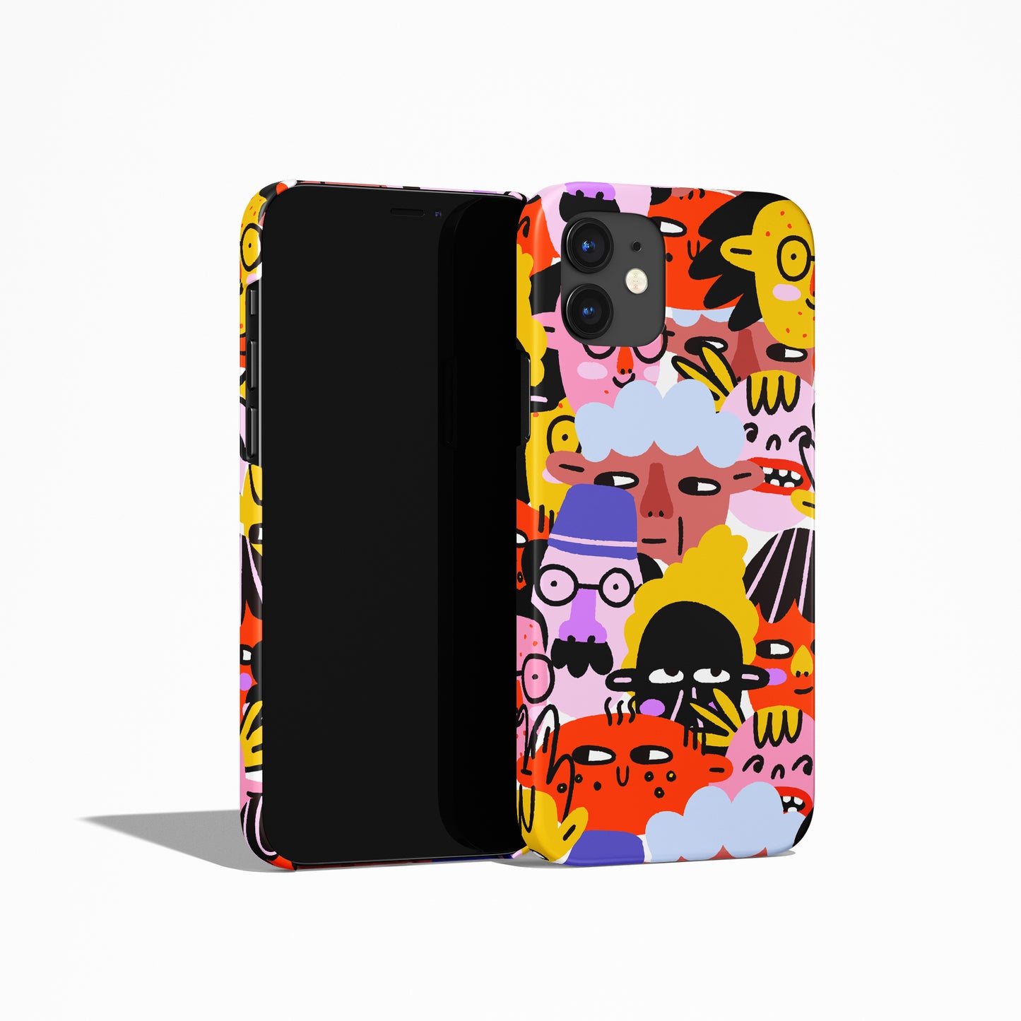 Funny Cartoon iPhone Case - HypeSheriff