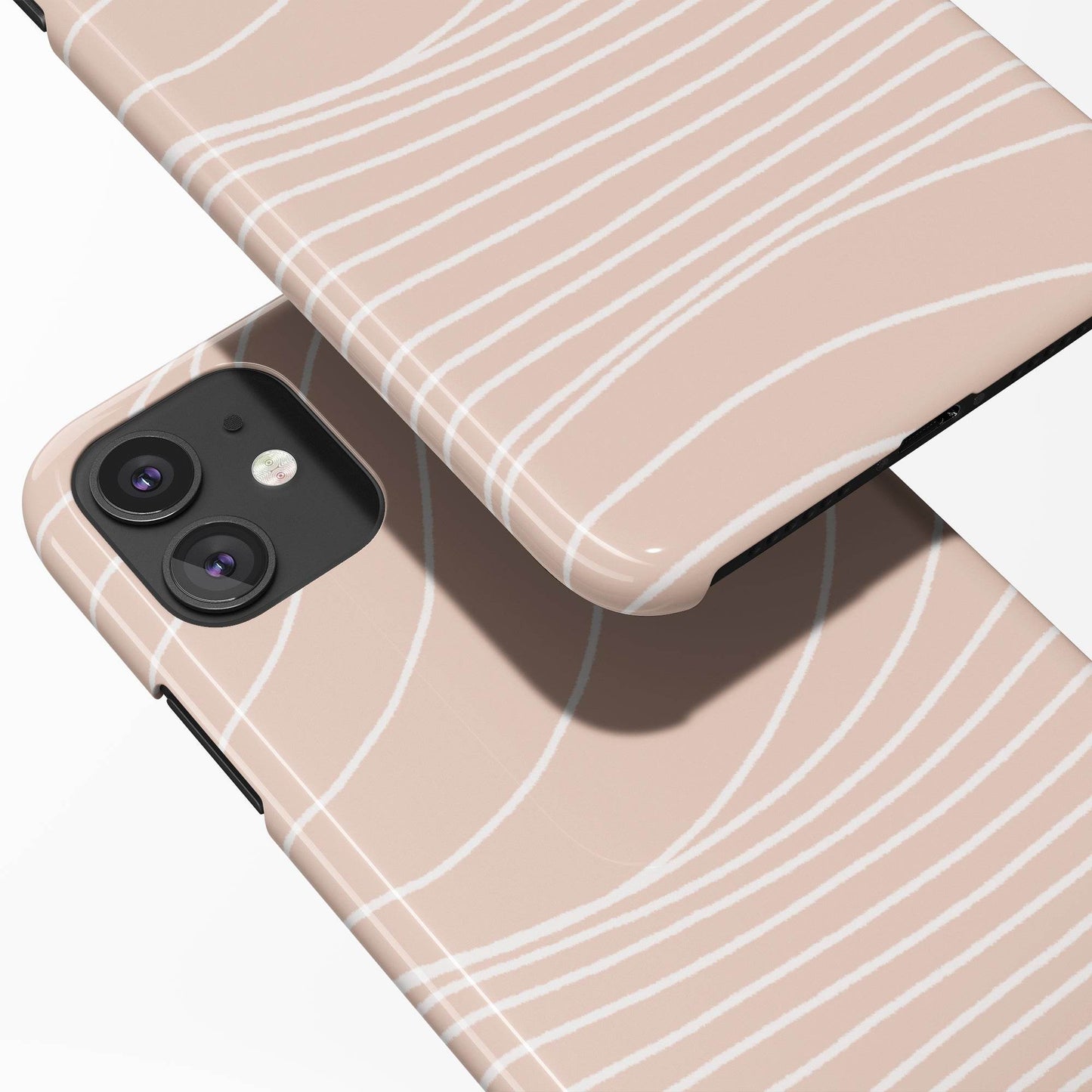 Pink Abstract iPhone Case - HypeSheriff