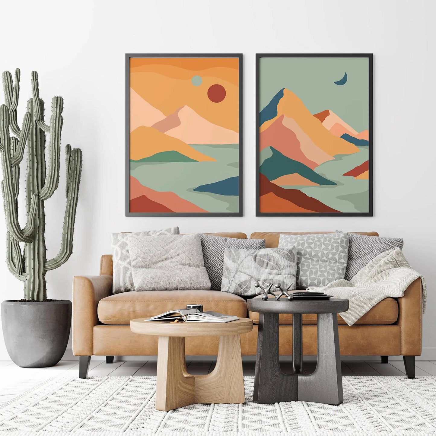 Set of 2 Boho Travel Posters - HypeSheriff