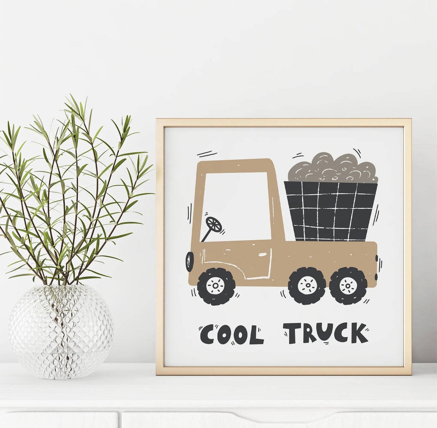 Cool Truck Print - HypeSheriff