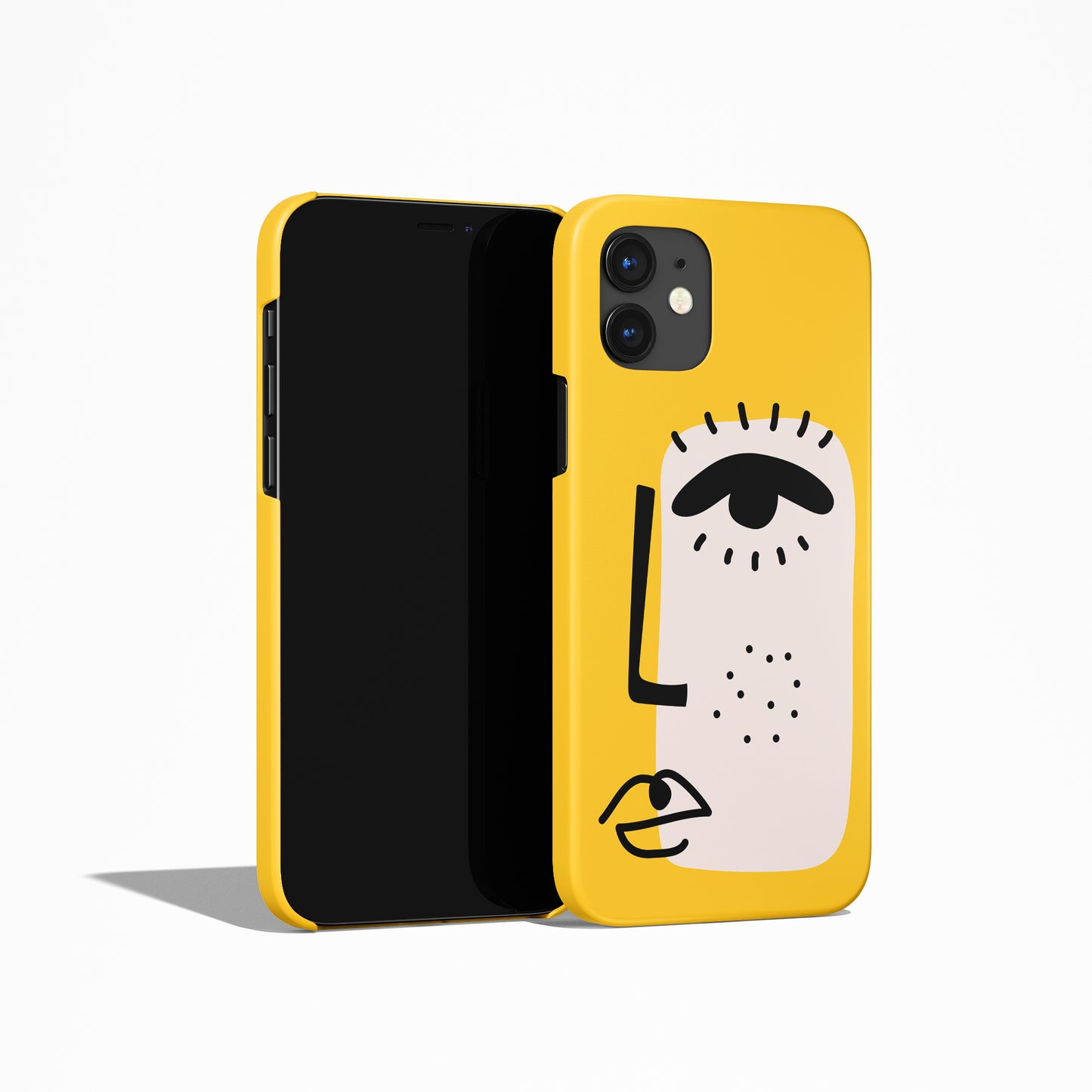 Yellow Woman Picasso iPhone Case - HypeSheriff