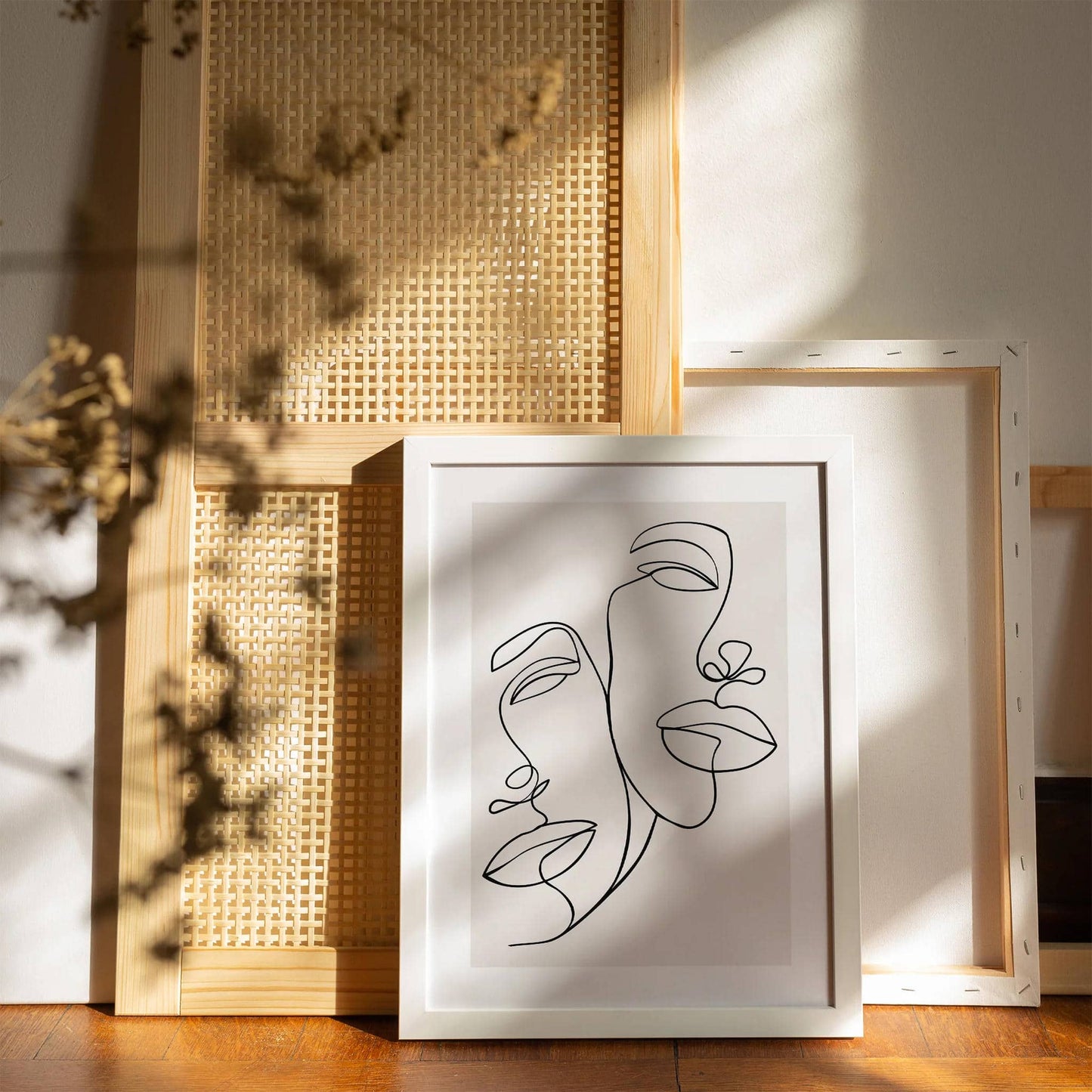 Besties Line Art Poster - HypeSheriff