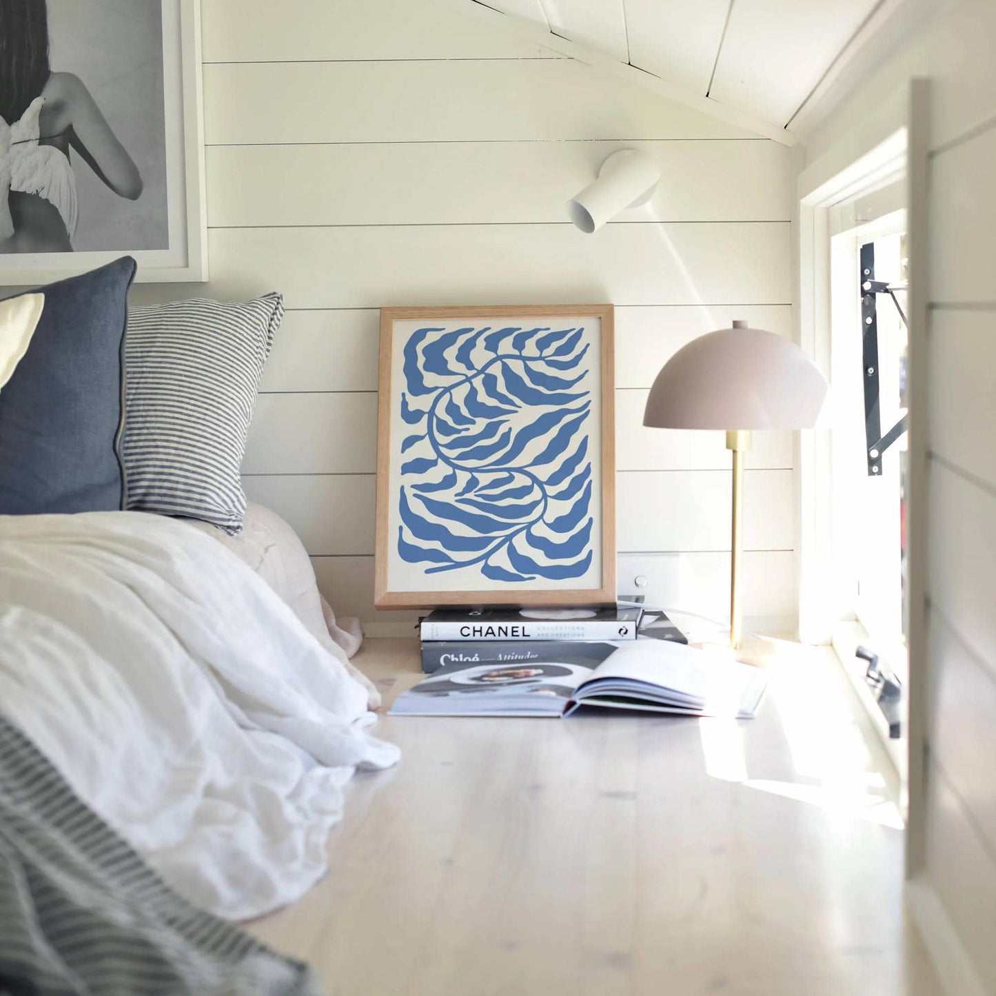 Blue Leaf No.1 Poster - HypeSheriff