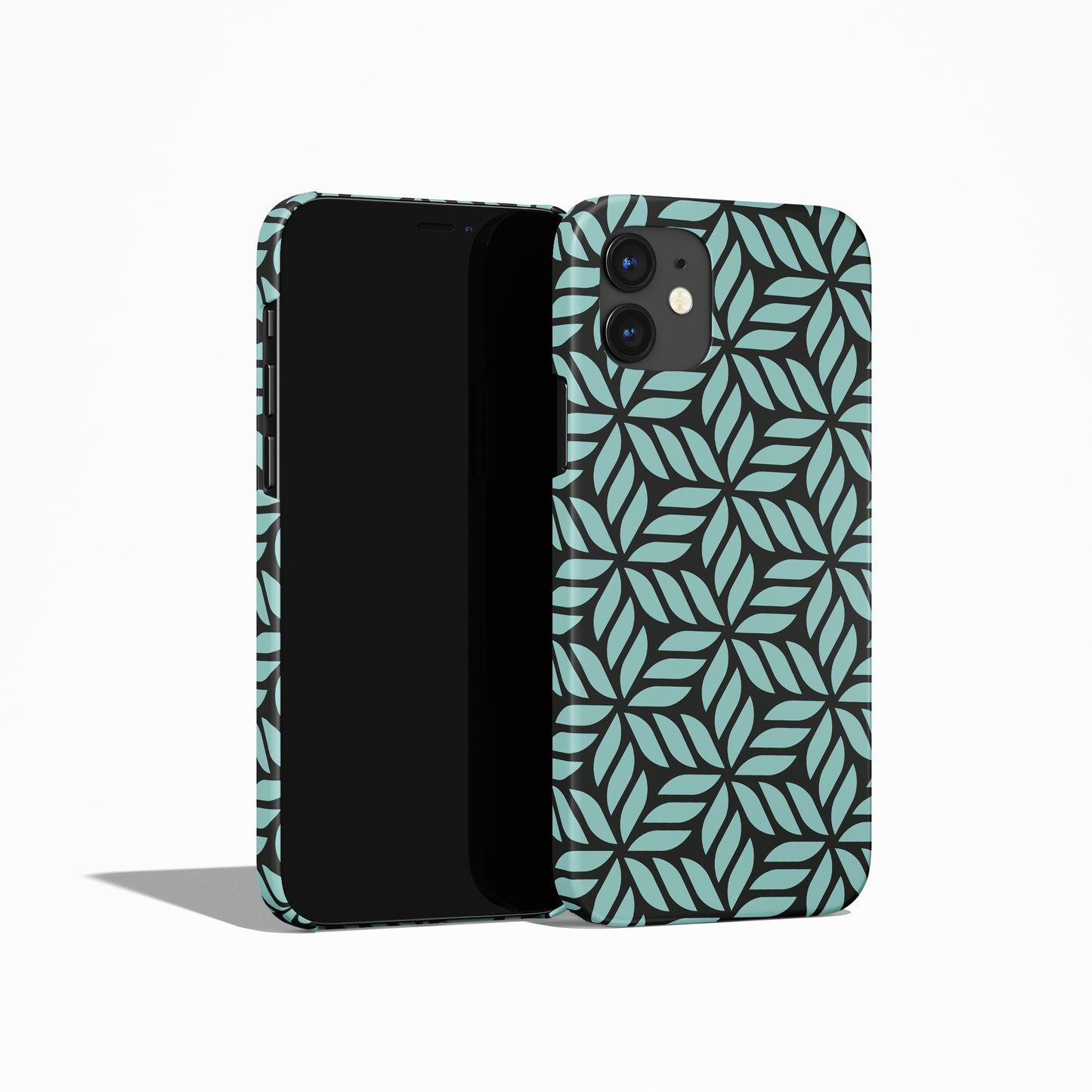 Geometric Flowers iPhone Case - HypeSheriff