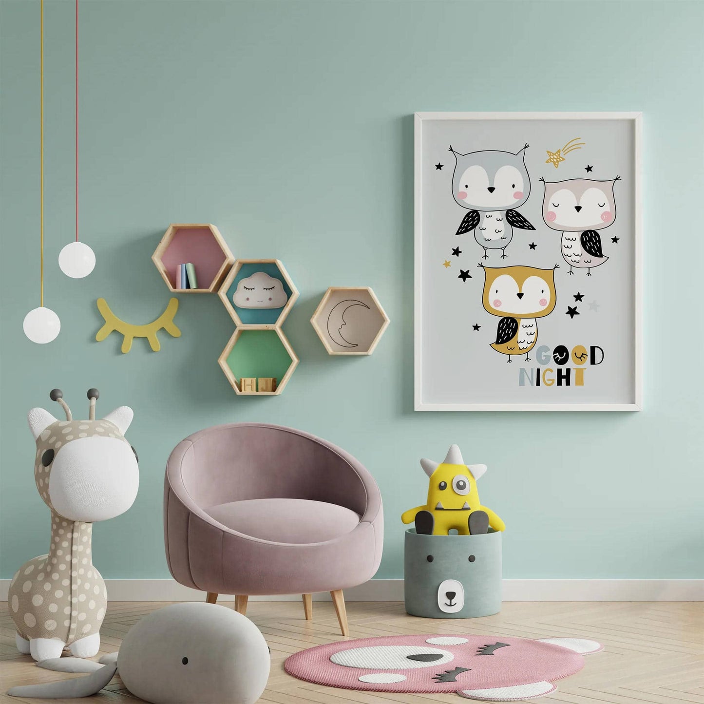Good Night Owls Poster - HypeSheriff