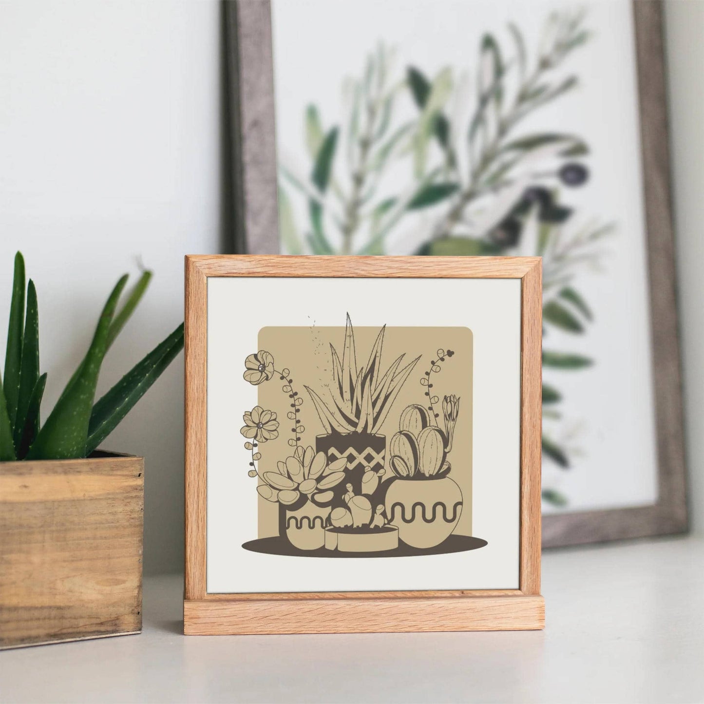 Succulent Plants Print - HypeSheriff