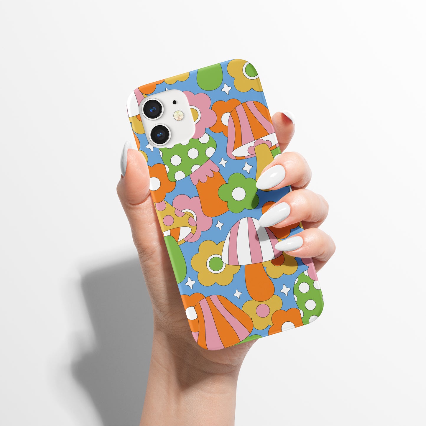 Groovy Mushrooms iPhone Case - HypeSheriff