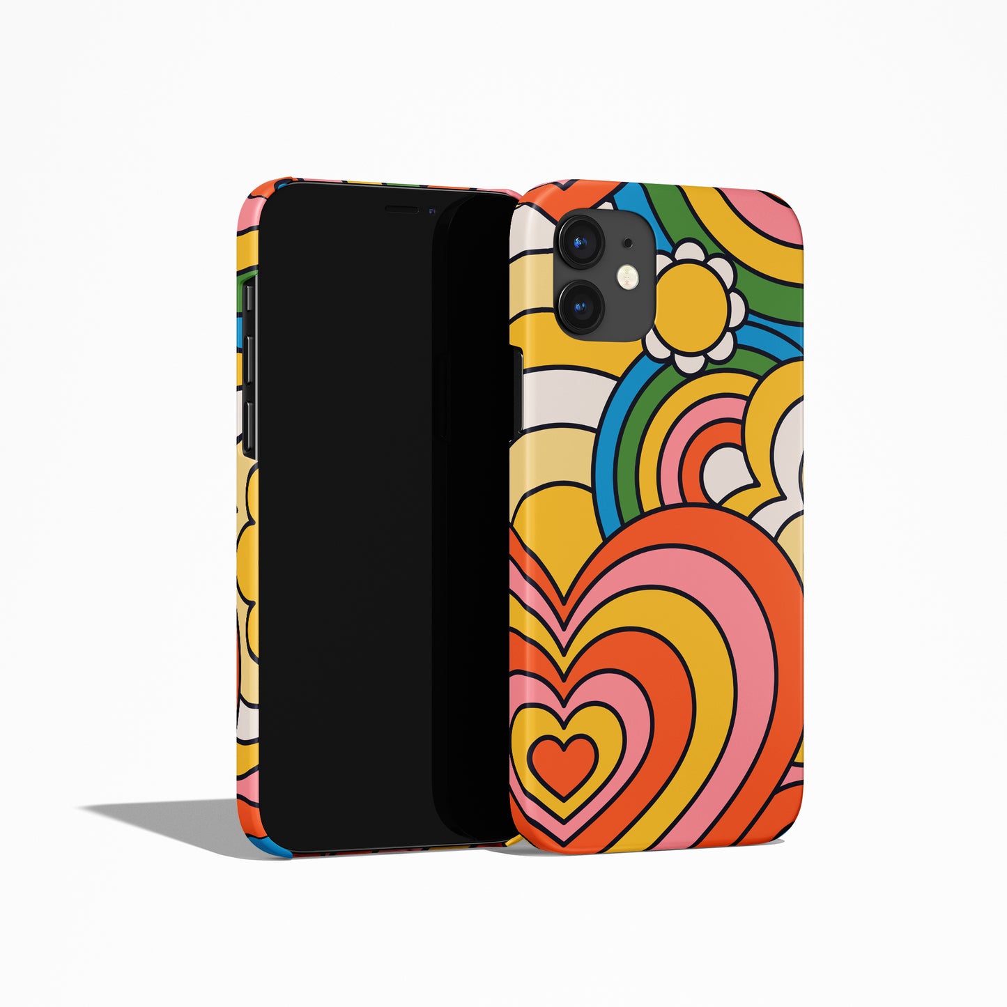 Retro Colorful iPhone Case - HypeSheriff