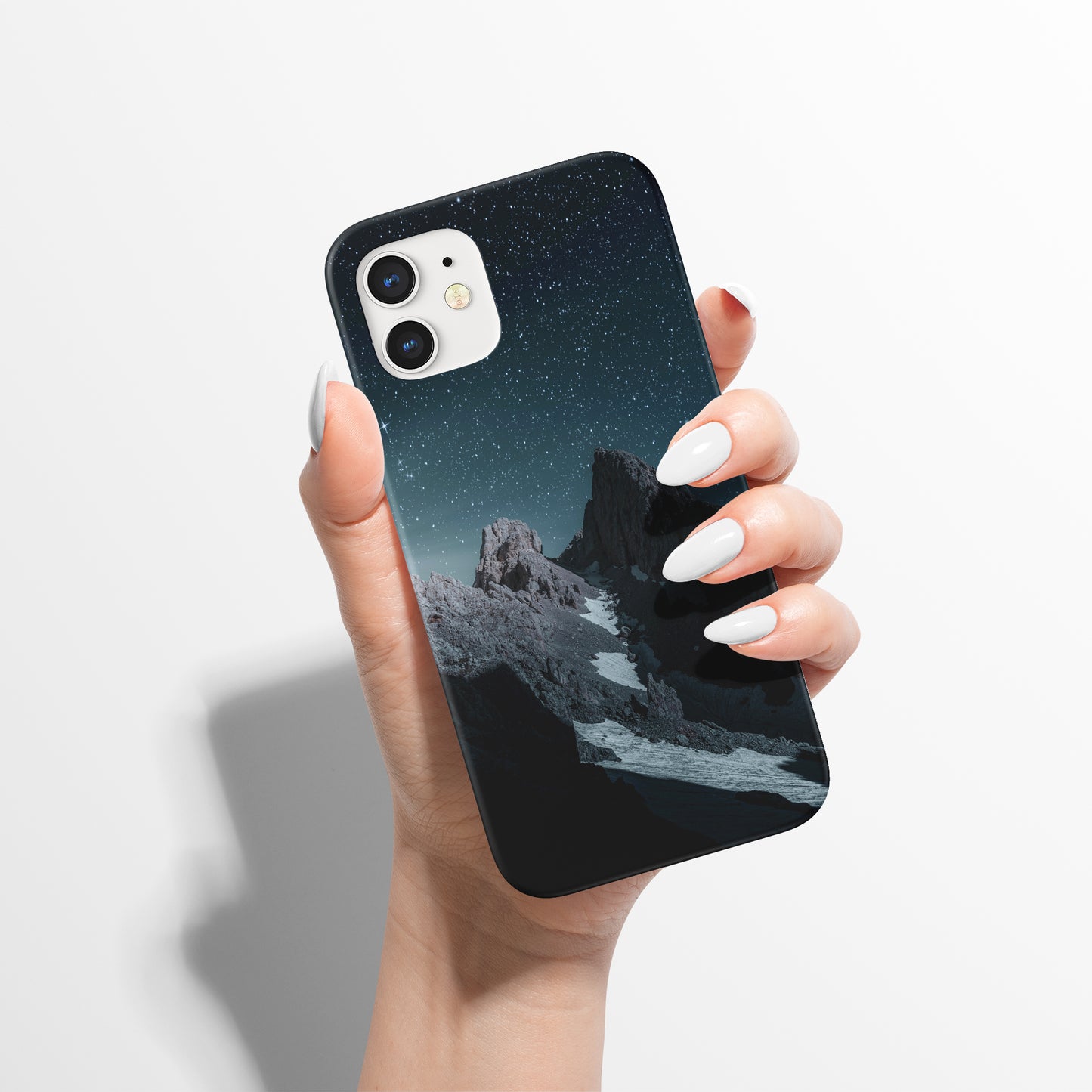 Mountains Night iPhone Case - HypeSheriff