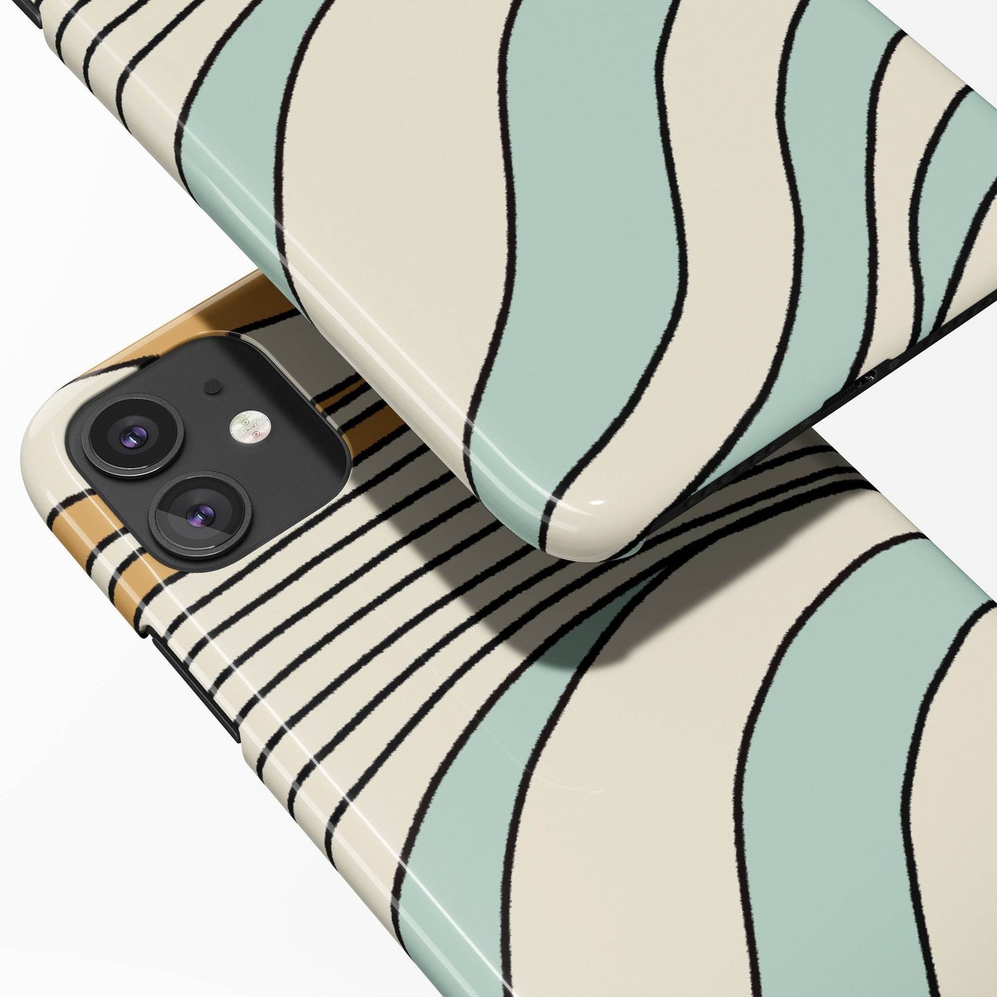 Abstract Retro iPhone Case - HypeSheriff