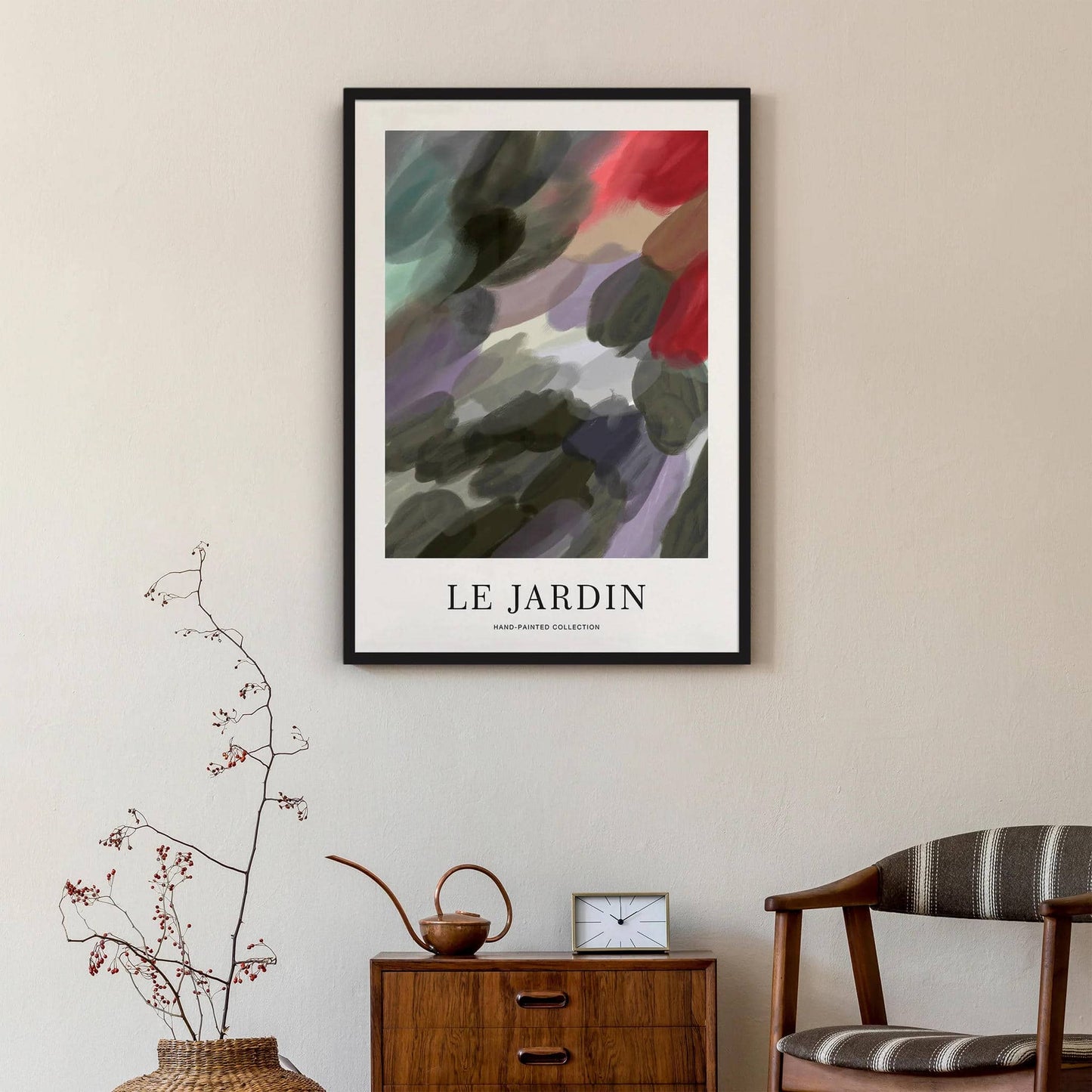 Modern Art Le Jardin Classic Poster - HypeSheriff