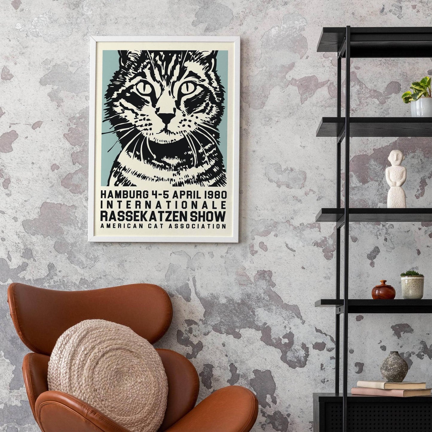 Rassekatzen Ausstellung Cat Show Poster - HypeSheriff