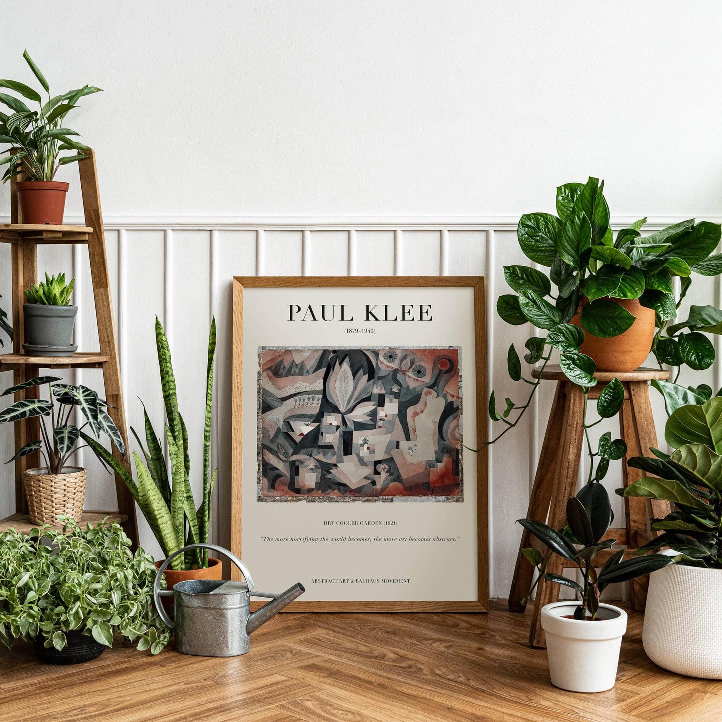 P. Klee, Dry Cooler Garden (1921) Poster - HypeSheriff
