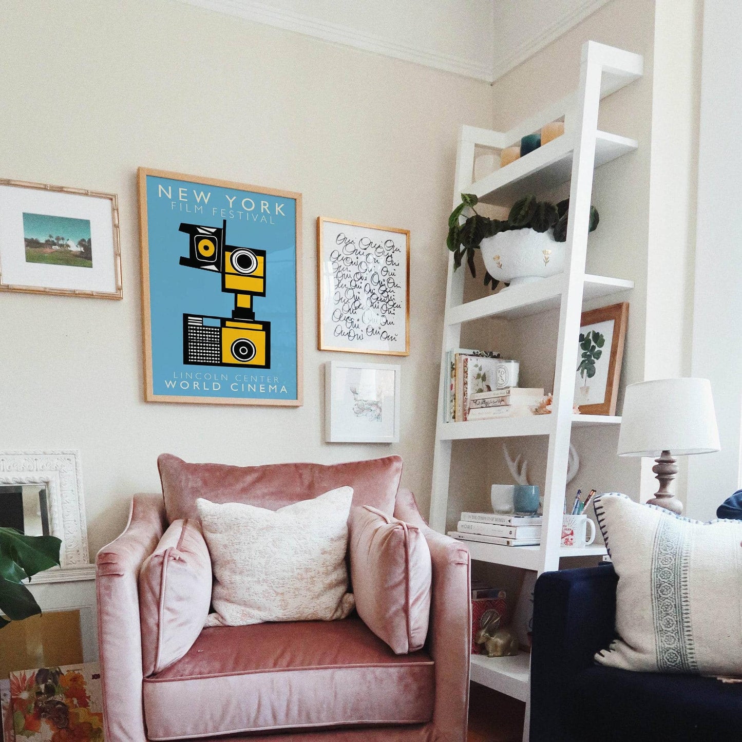 Blue New York Film Festival Poster - HypeSheriff