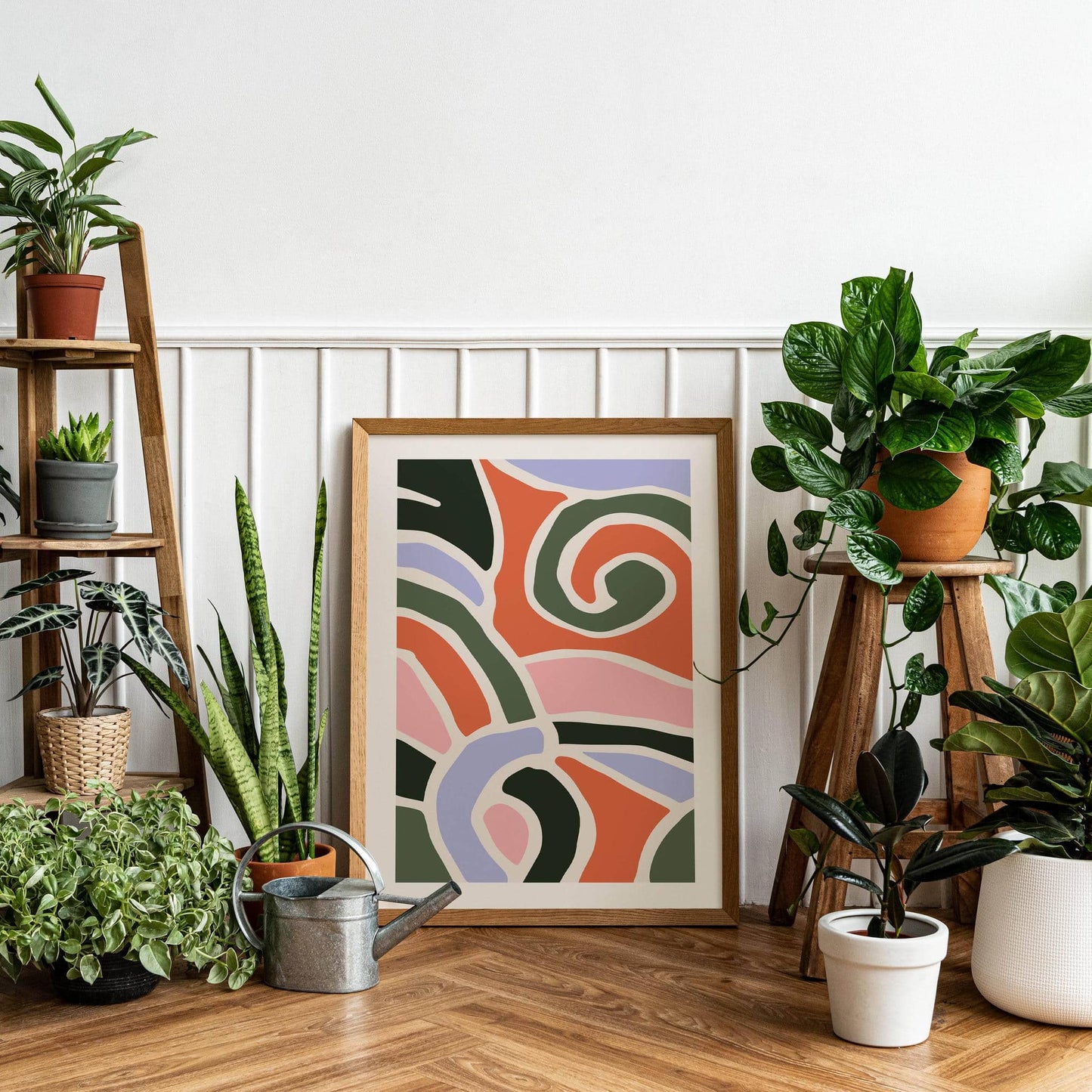Composition in Colour Art Print - HypeSheriff