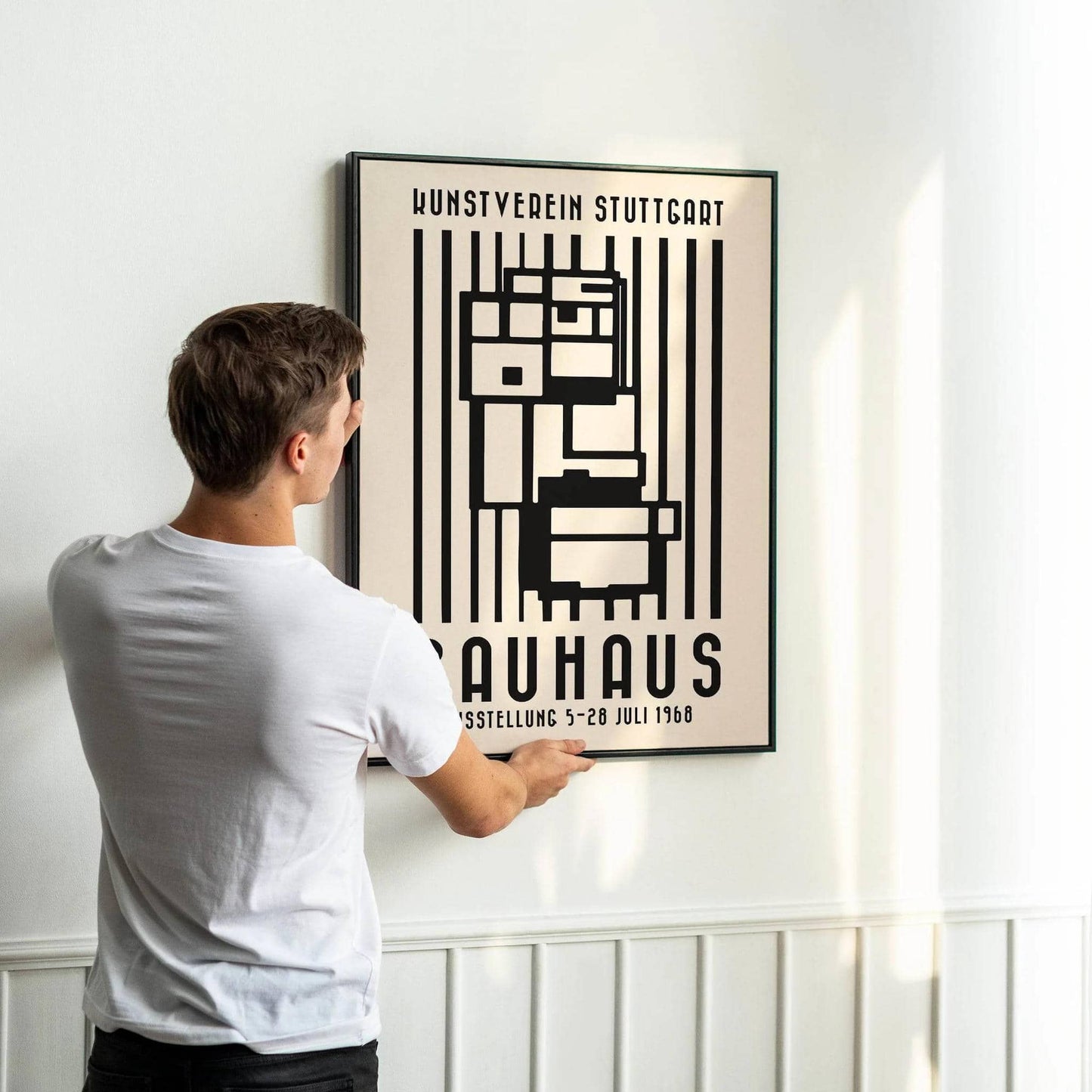 Bauhaus Stuttgart 1968 Poster - HypeSheriff