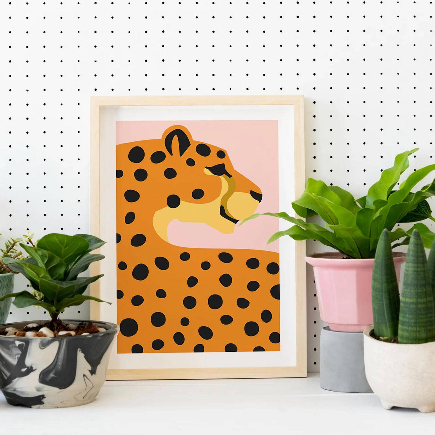 Cheetah Pal Poster - HypeSheriff