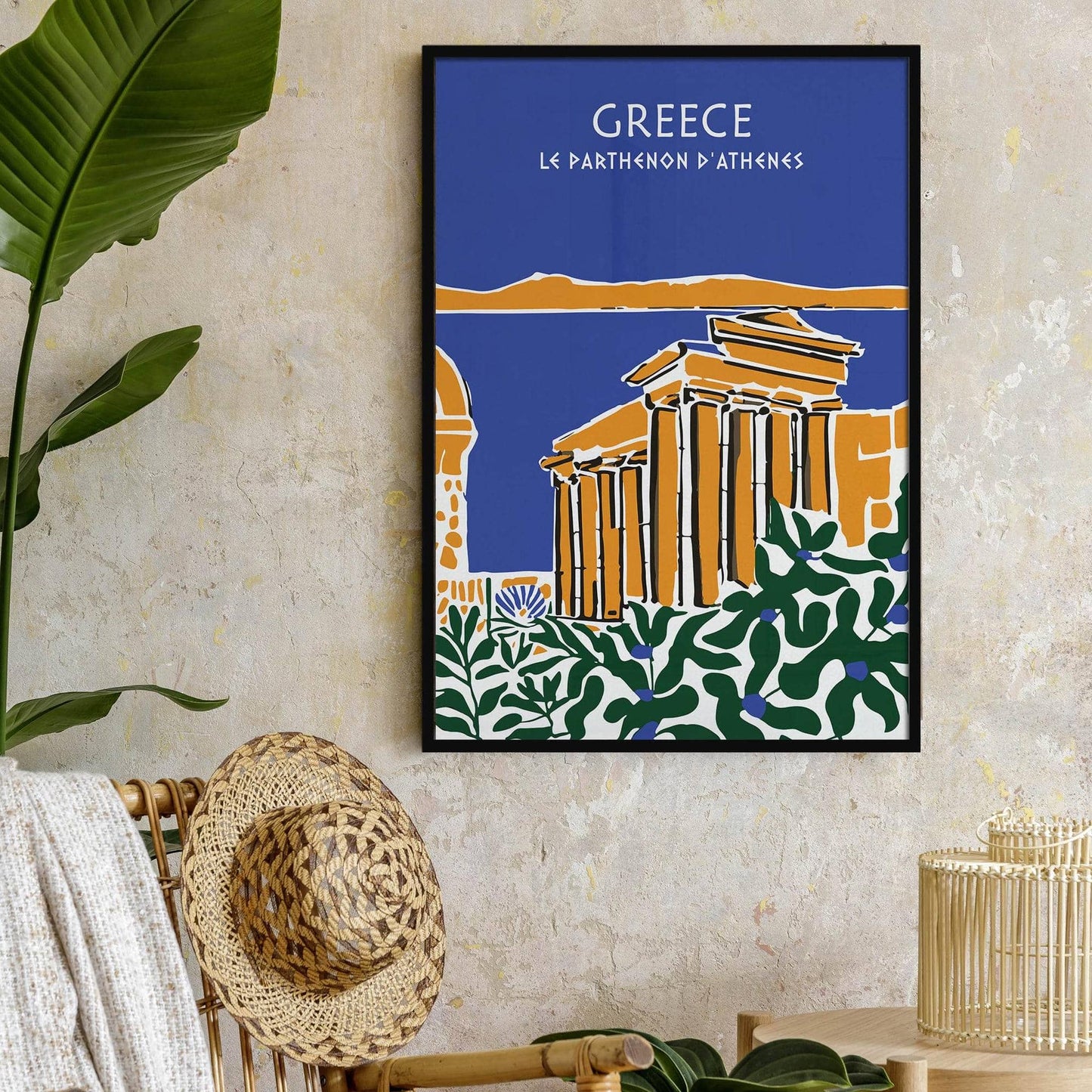 Greece, Parthenon Travel Poster - HypeSheriff