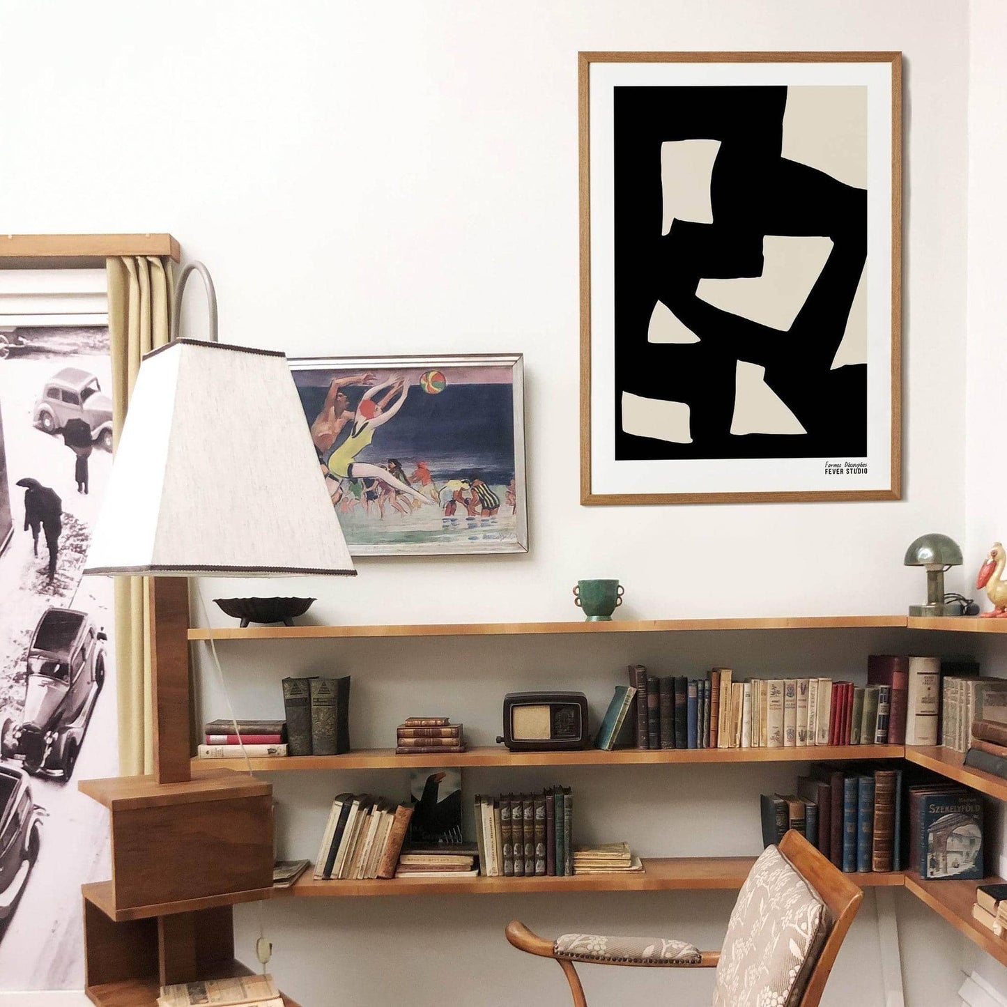FEVER STUDIO - Formes Découpées II Art Print - HypeSheriff