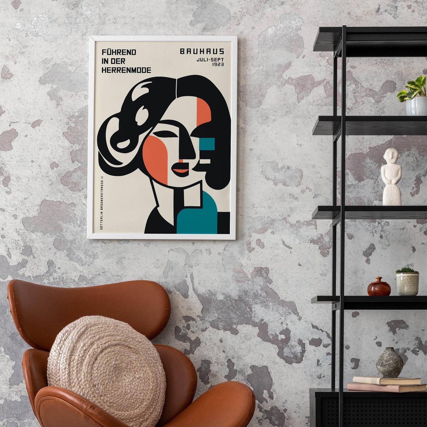 Bauhaus Woman Retro Poster - HypeSheriff
