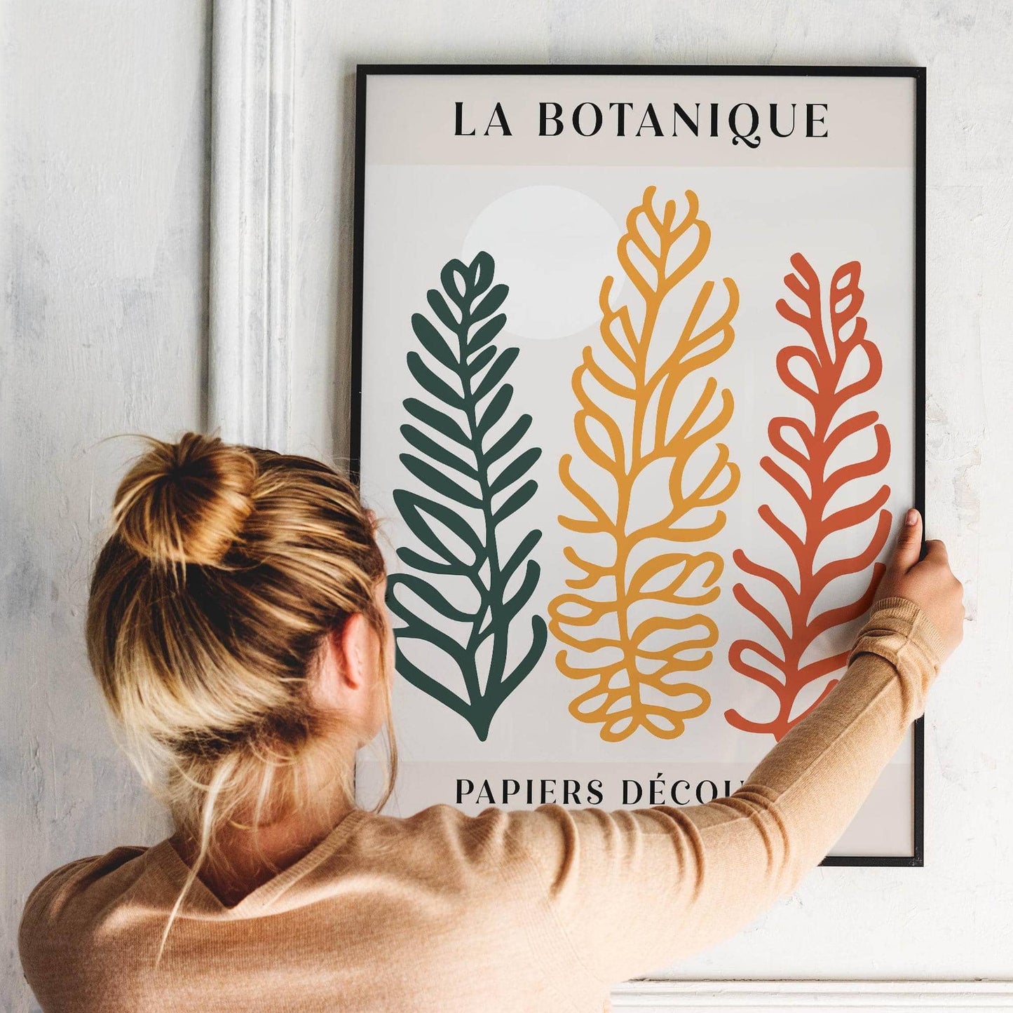 Line Art La Botanique Poster - HypeSheriff