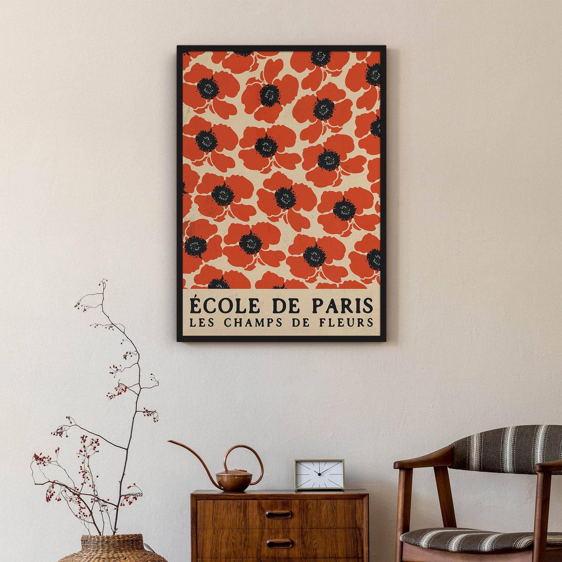 Le Champ de Fleurs Poster - HypeSheriff