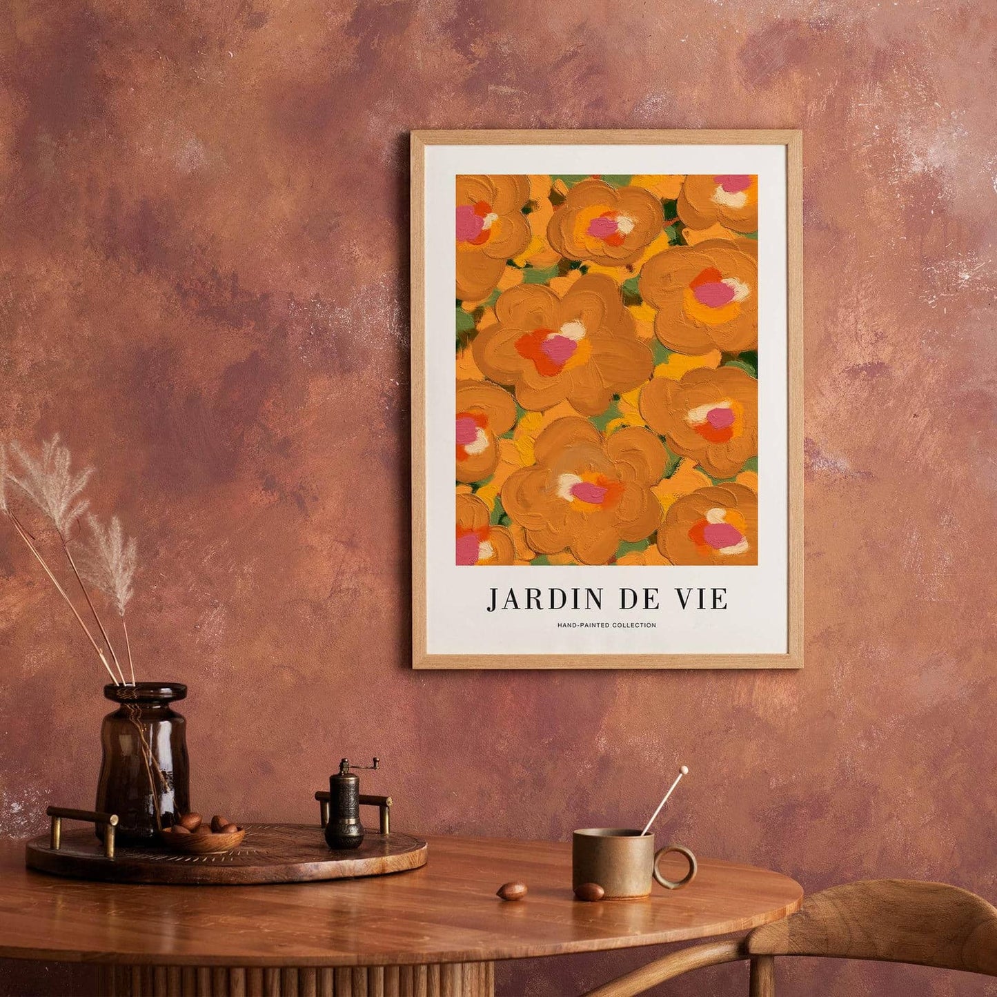 Jardin de Vie Artistic Painted Poster - HypeSheriff